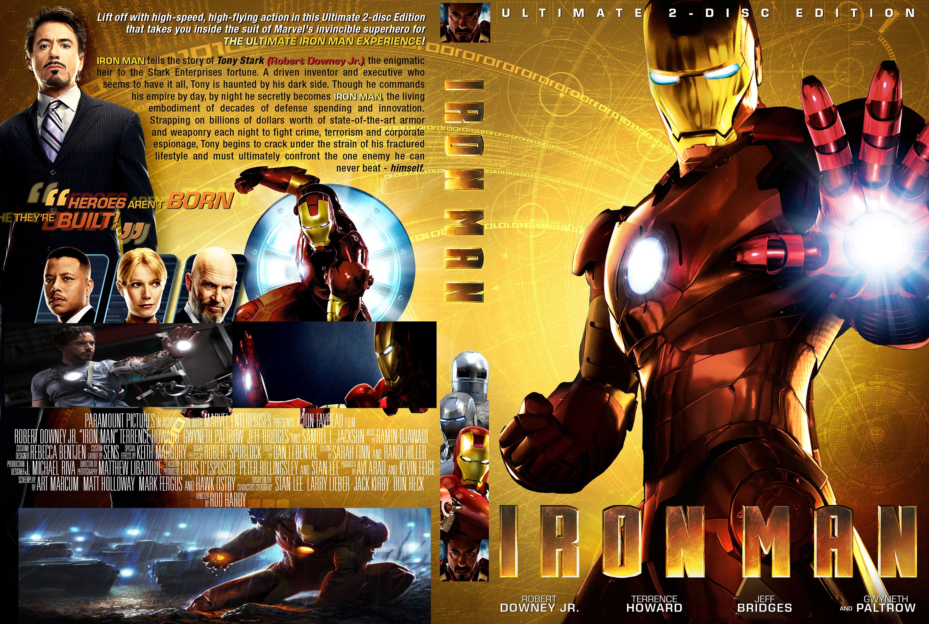 Iron Man Dvd Cover Art