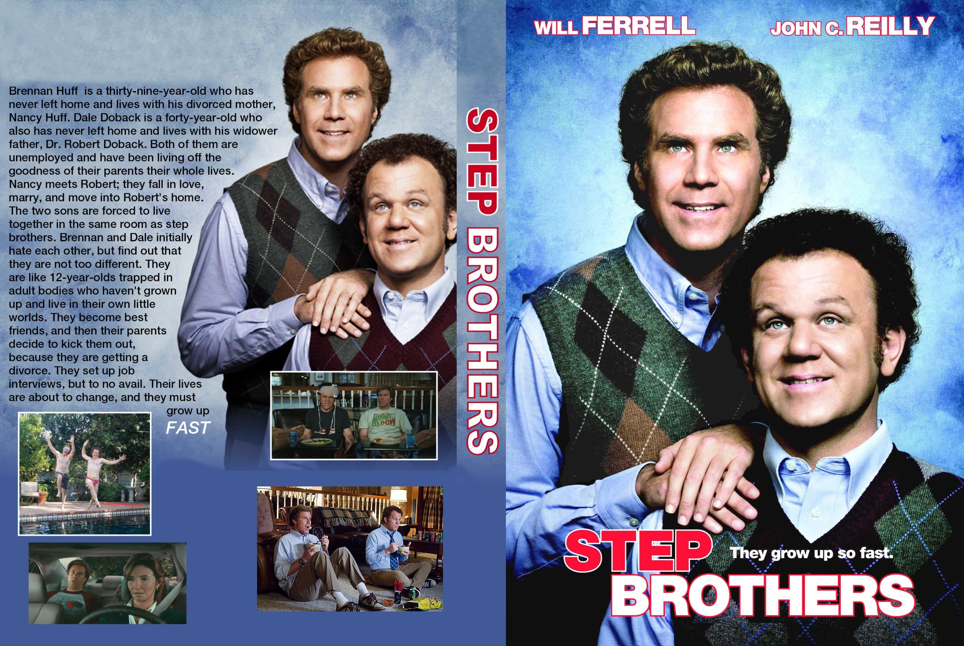 Step Brothers 2008 - front back.