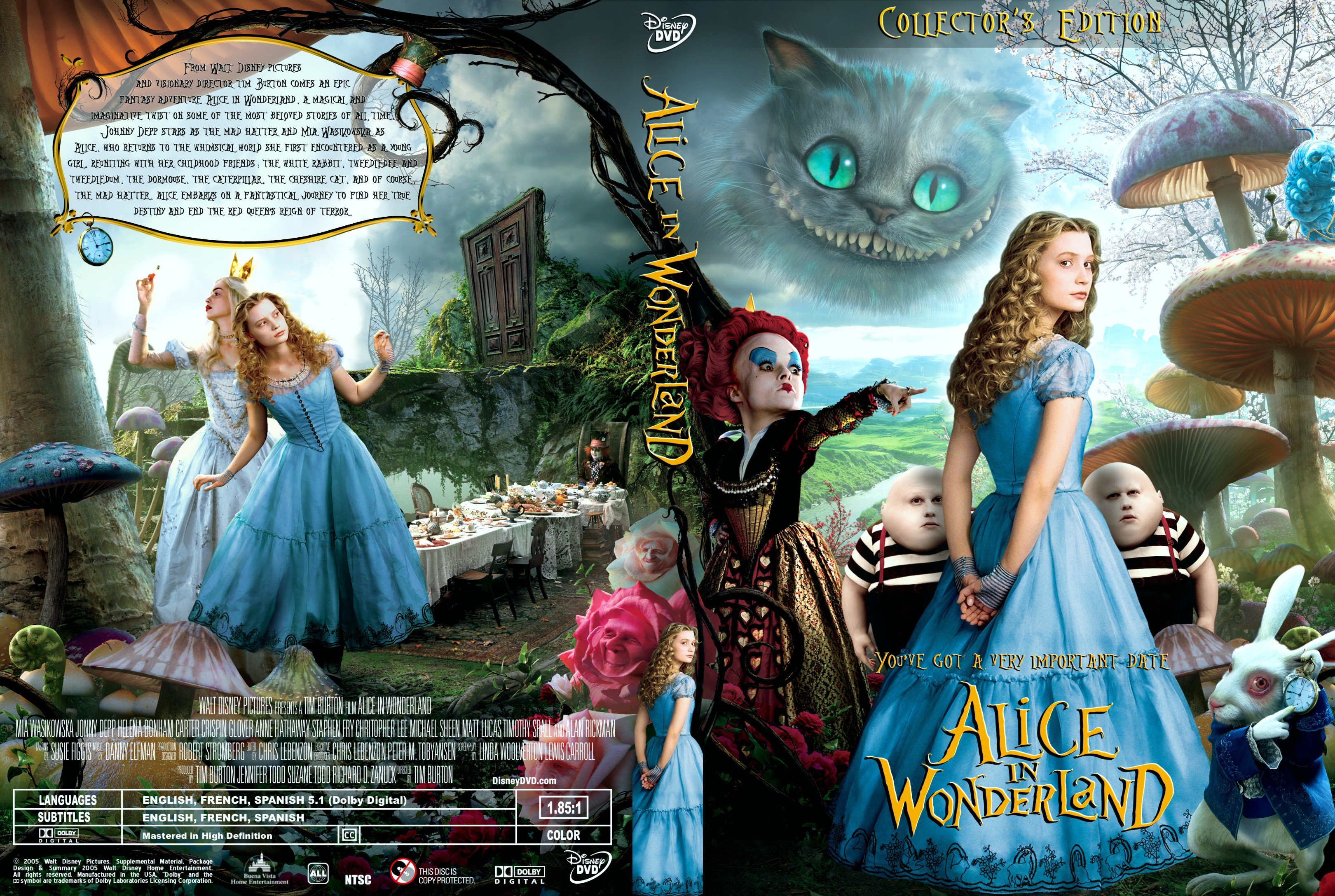 Coversboxsk Alice In Wonderland 2010 High Quality