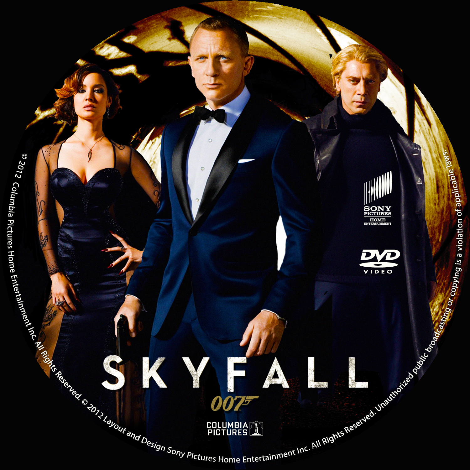 skyfall dvd front cover