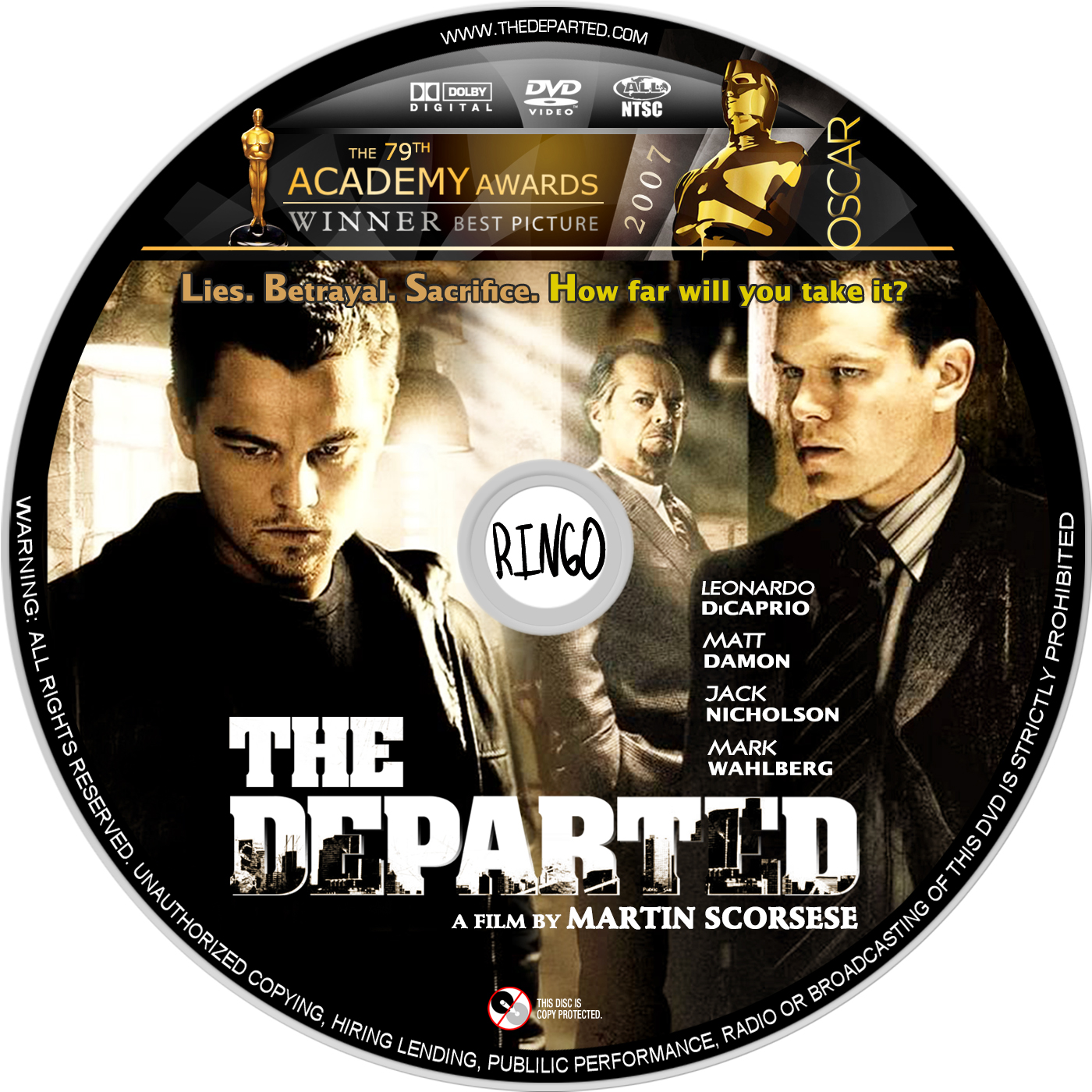 the departed dvd cover