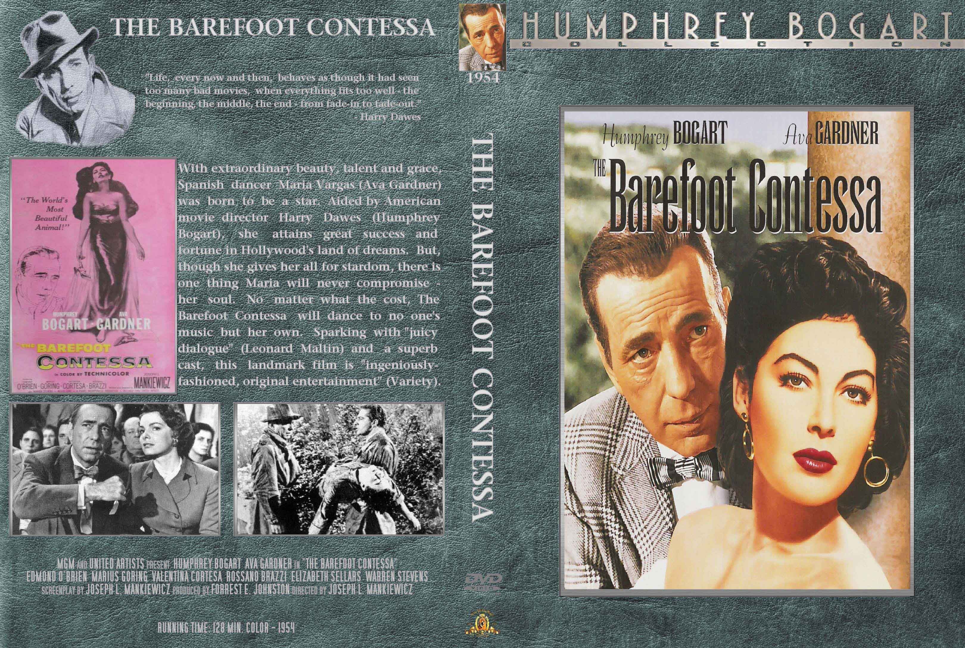 The Barefoot Contessa 1954 - front back.