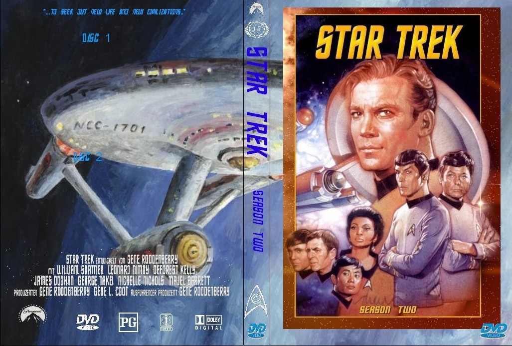 star trek tos season 2 dvd