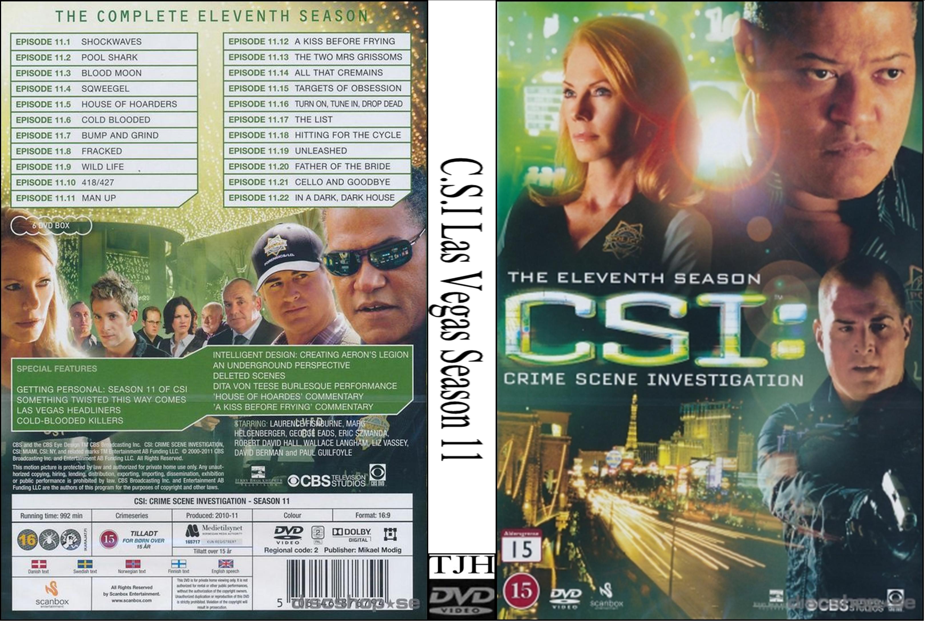 COVERS.BOX.SK ::: C.S.I Las vegas season 11 - high quality / Blueray / Movie