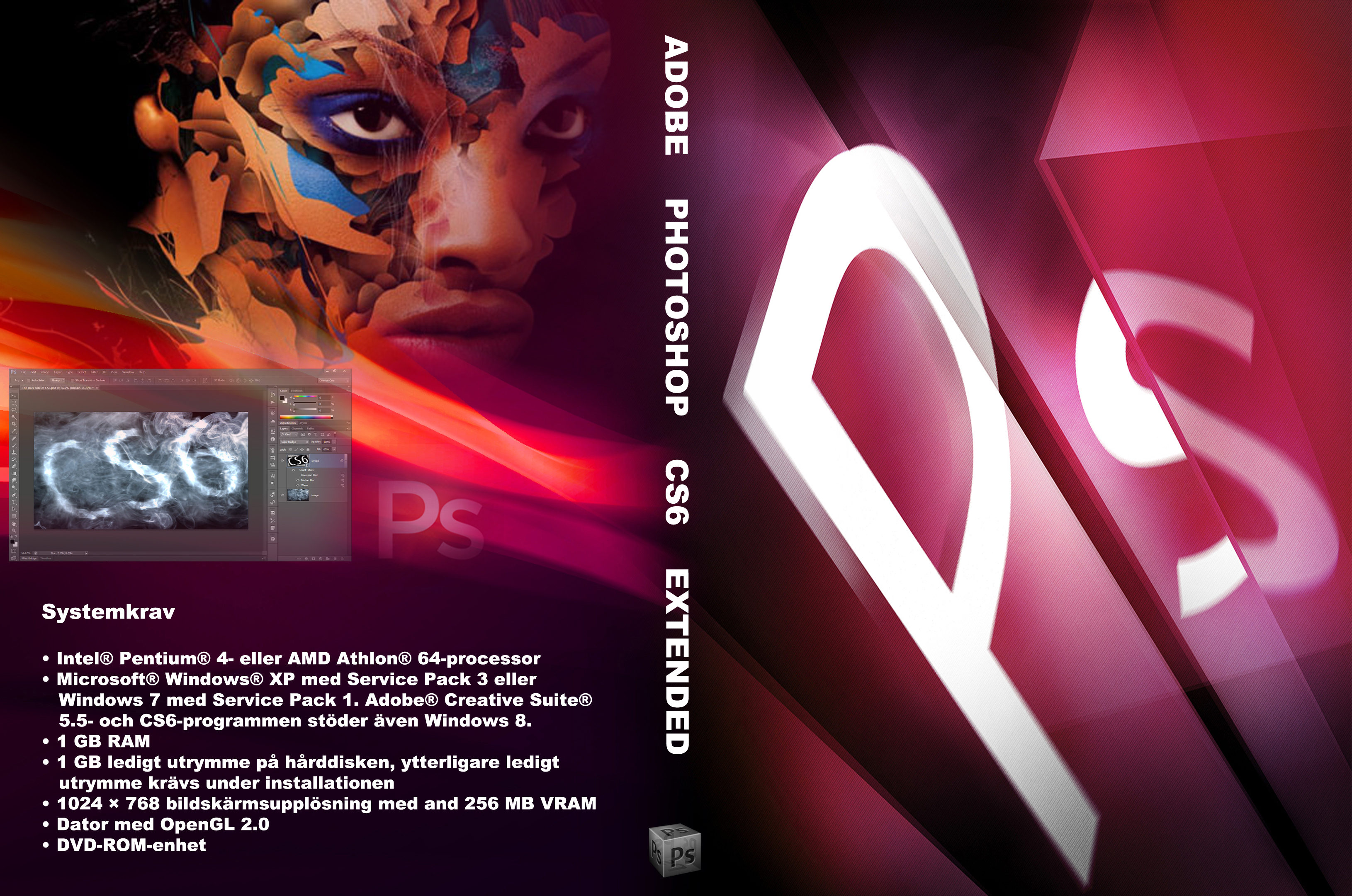 Covers Box Sk Adobe Photoshop Cs6 High Quality Dvd Blueray Movie