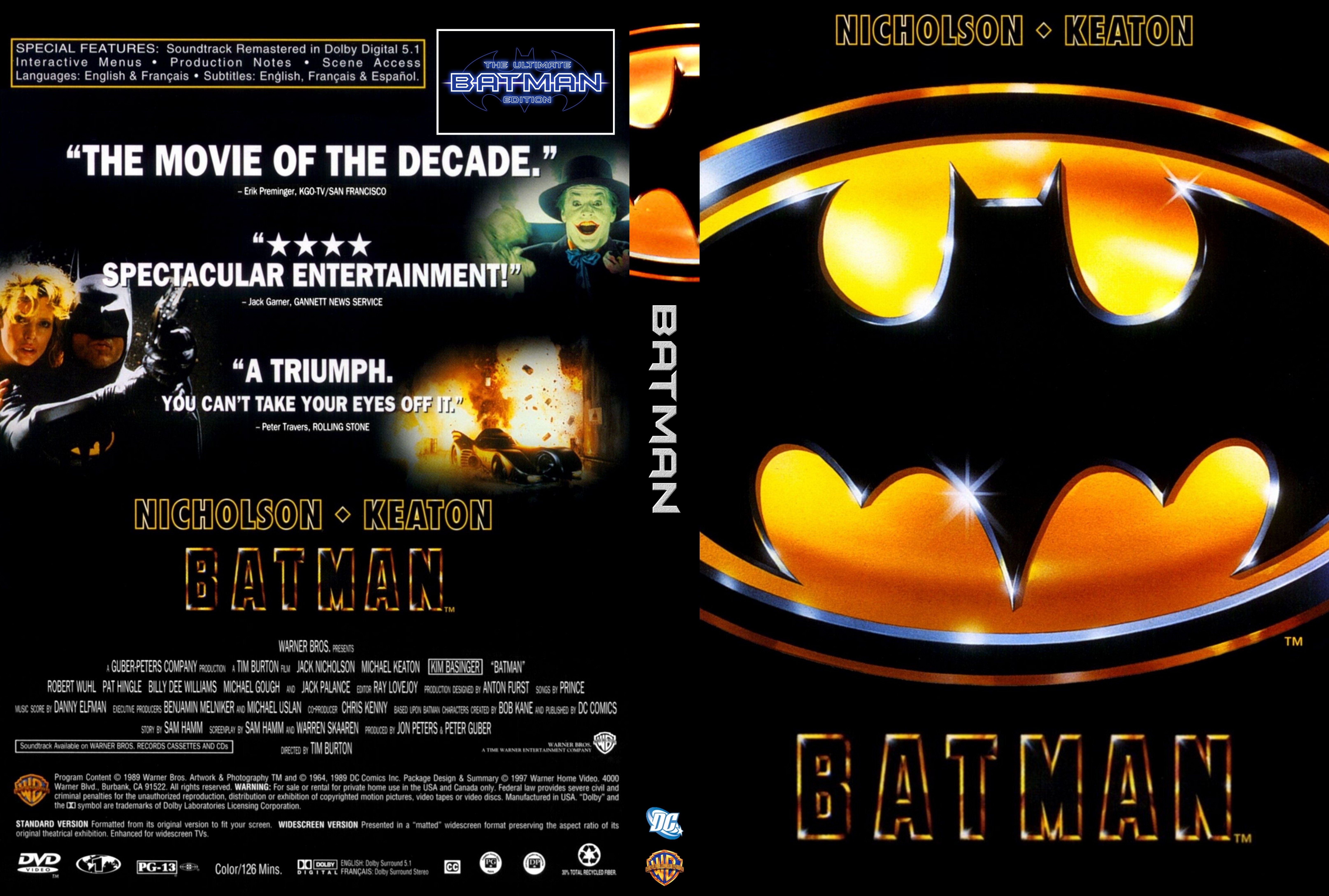 ::: Batman 1989 - high quality DVD / Blueray / Movie
