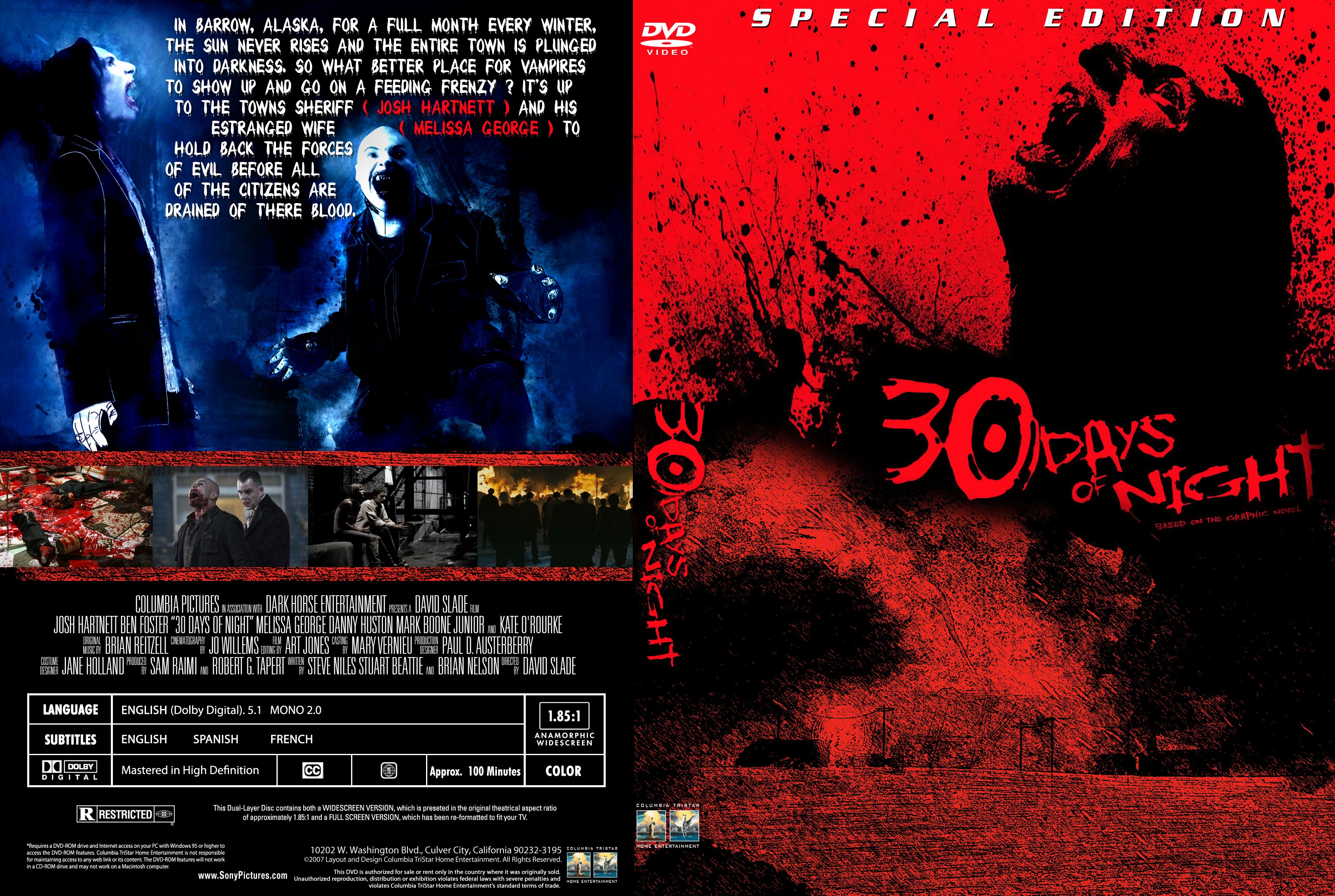 COVERS.BOX.SK ::: 30 Days Of Night 2007 - high quality DVD 