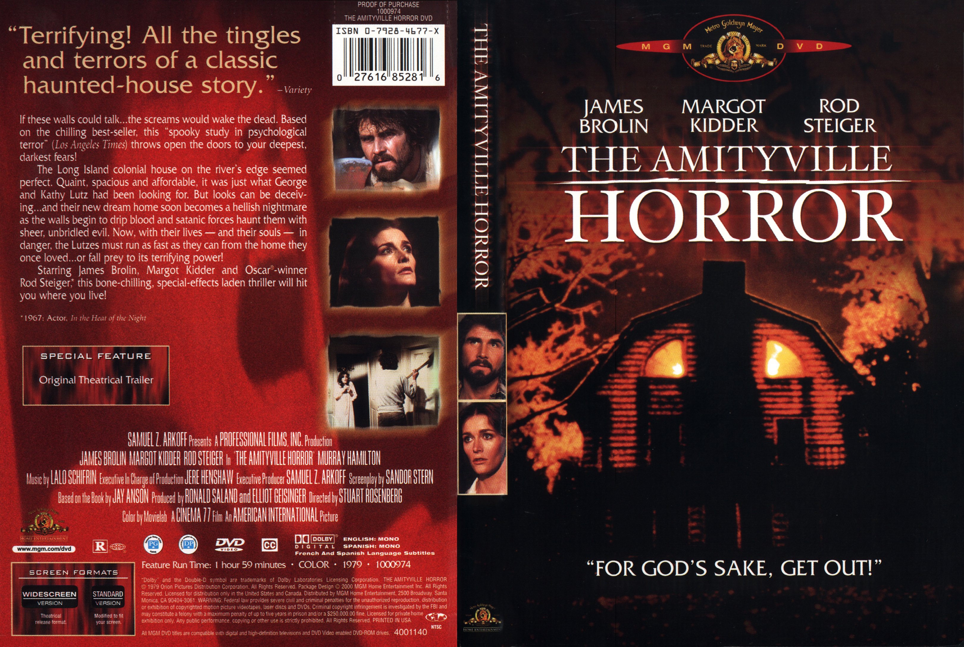 The Amityville Horror 2005 - front back.