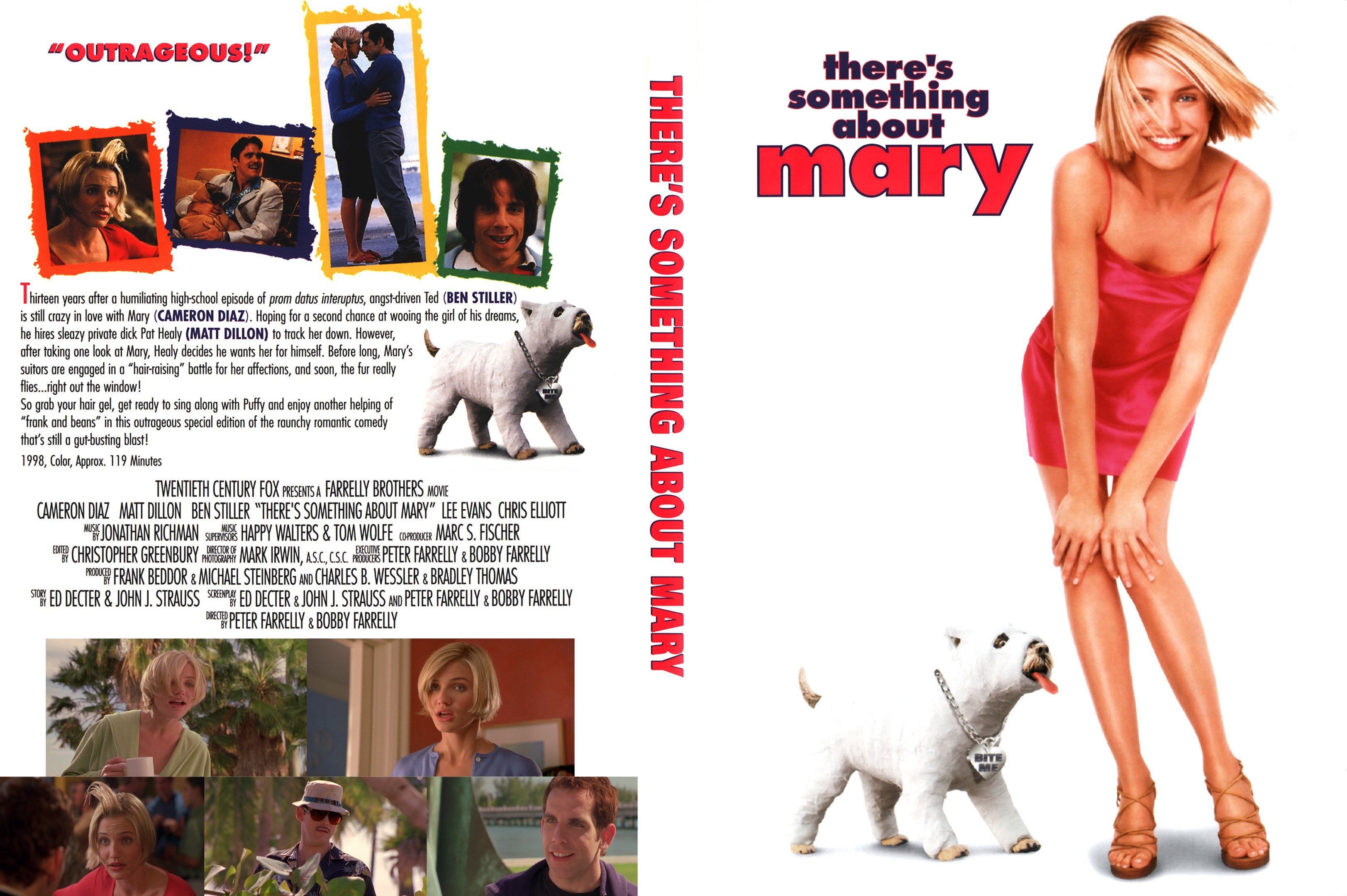 Theres Something About Mary 1998 - front back.