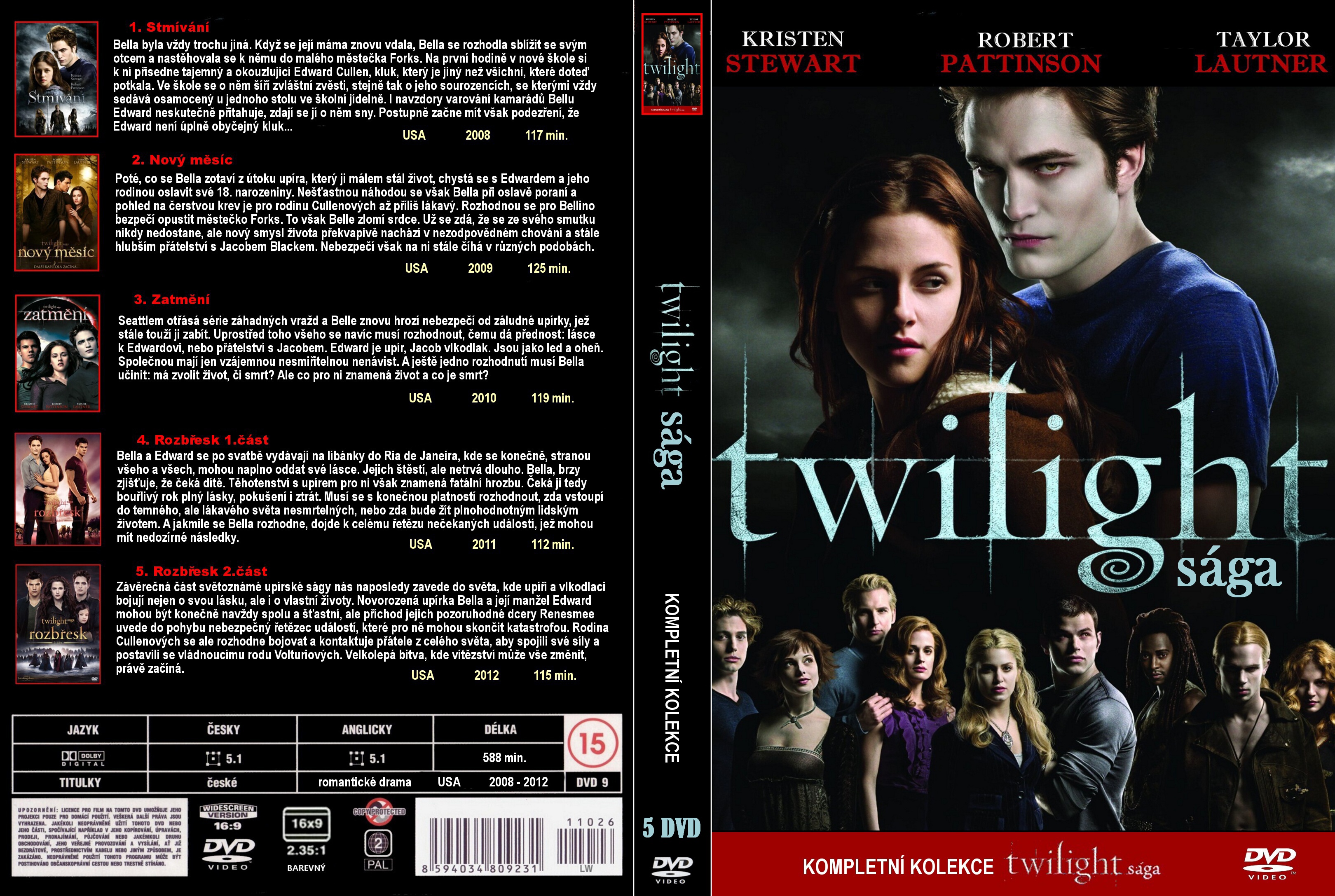  ::: The Twilight Saga Collection - high quality DVD / Blueray  / Movie