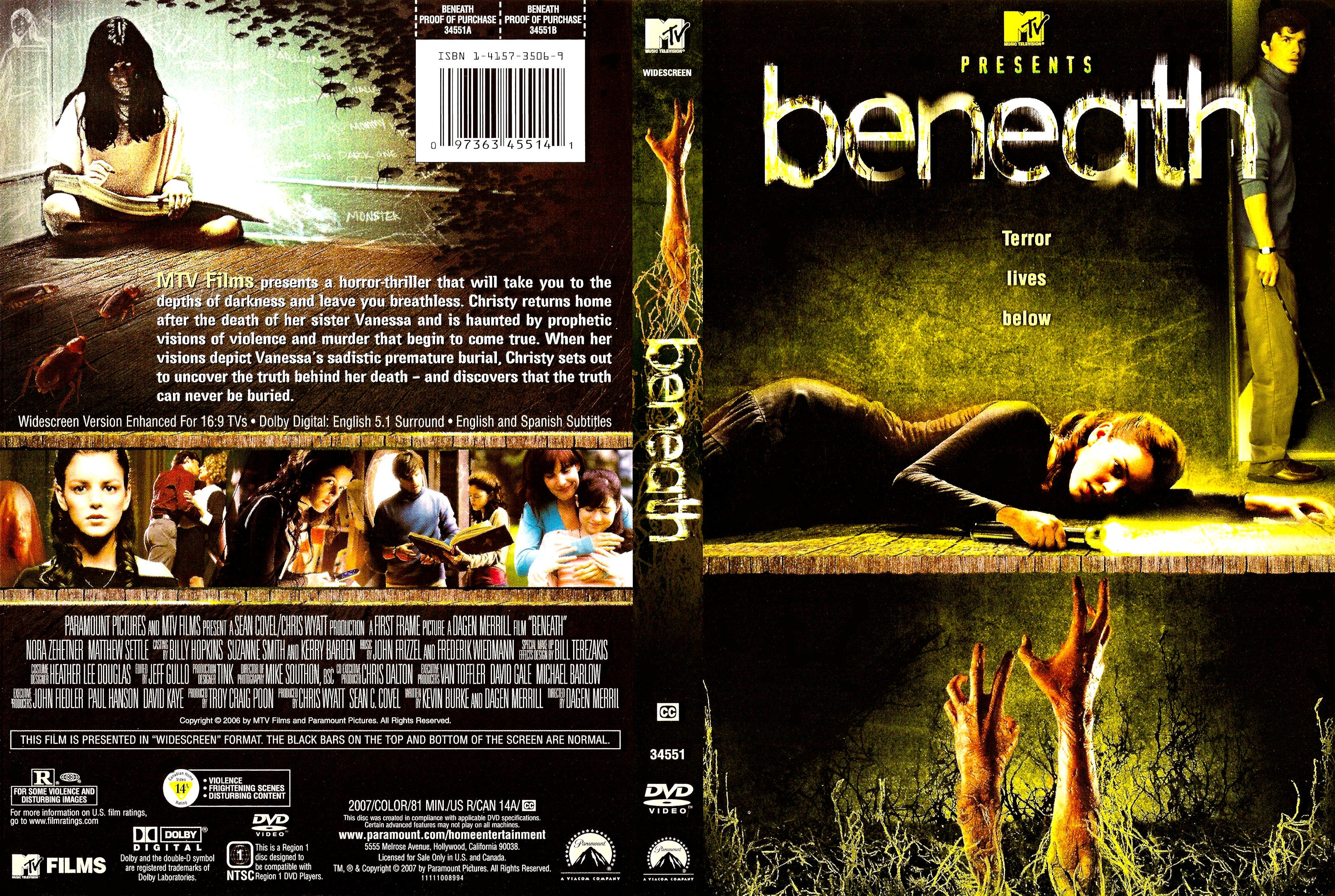 COVERS.BOX.SK ::: Beneath 2007 - high quality DVD ...