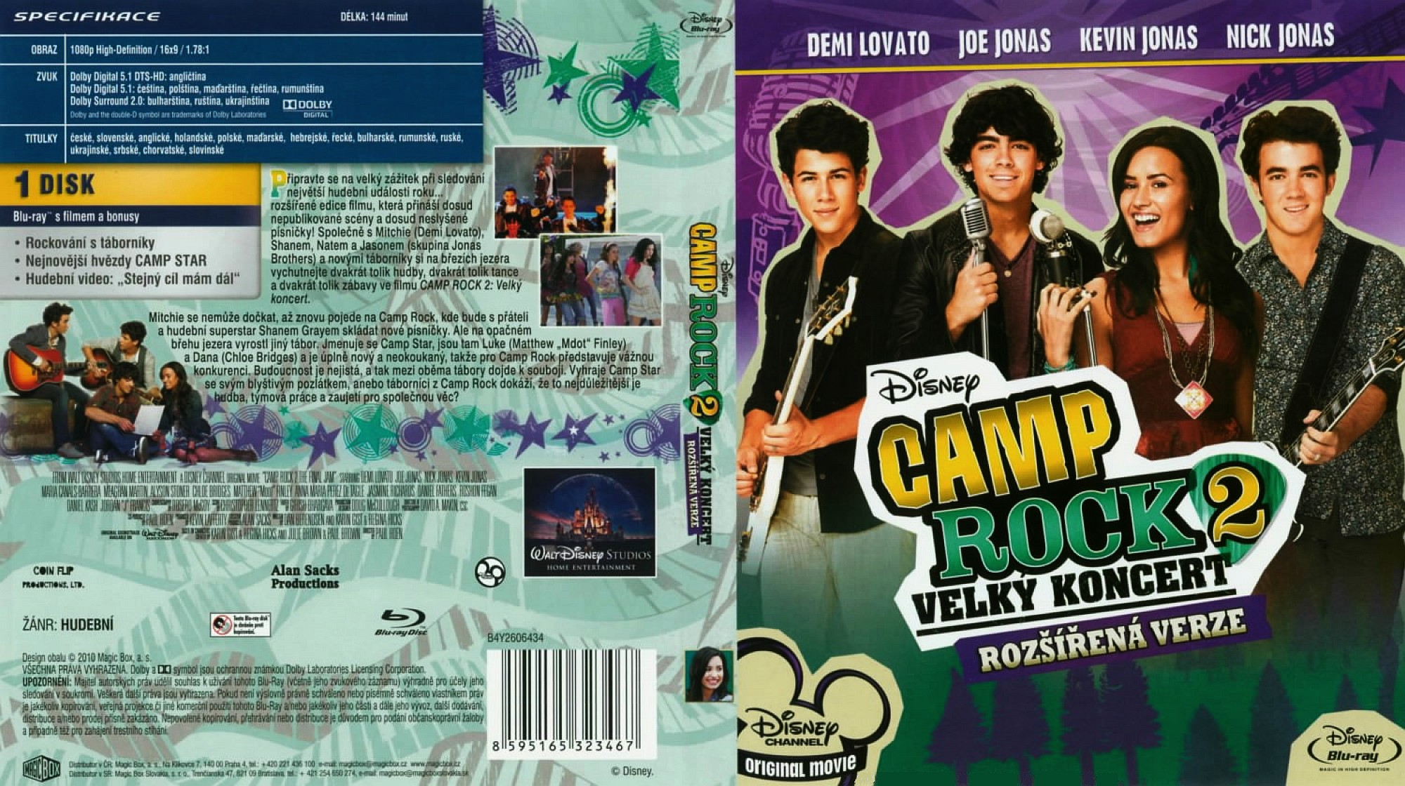 COVERS.BOX.SK ::: camp rock 2 the final jam - high quality DVD.