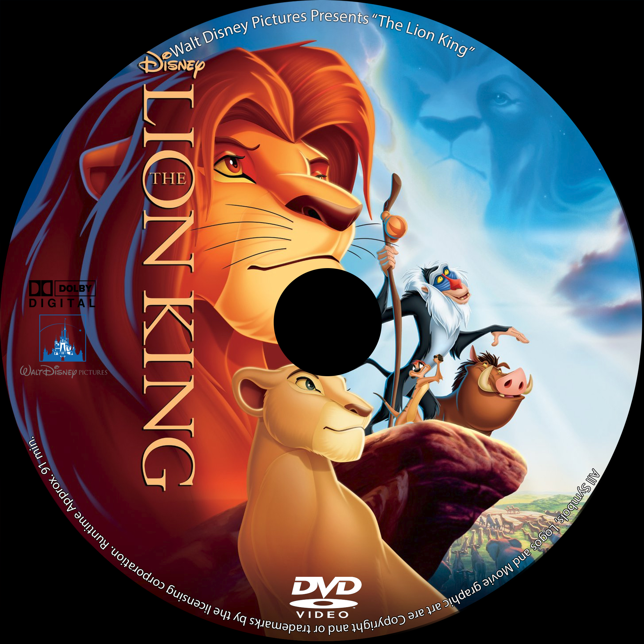 Lion King Dvd Cover