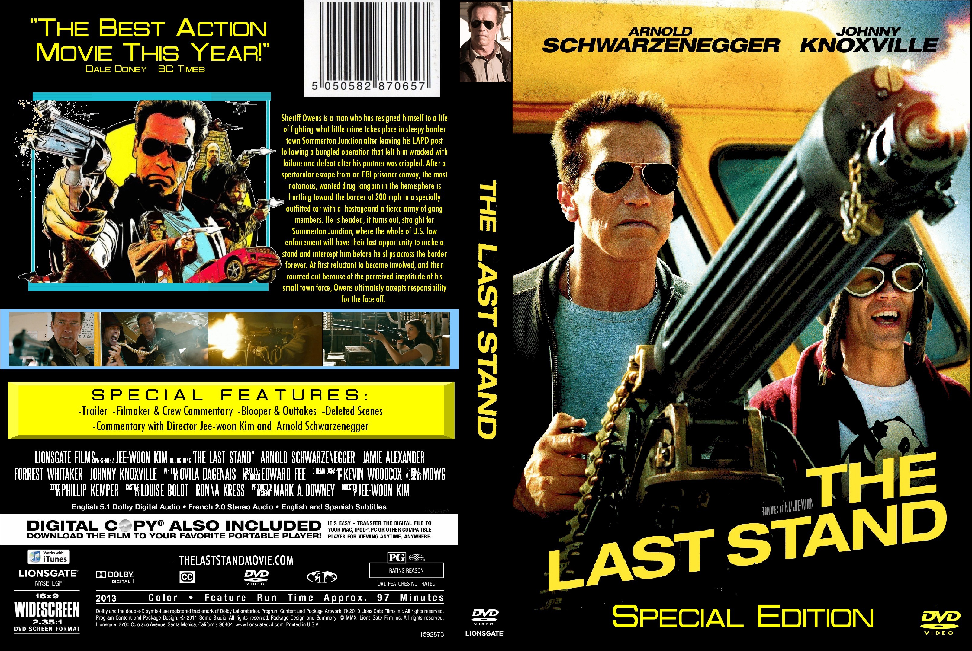 Gojo last stand. The last Stand 2013. The last Stand DVD Cover.