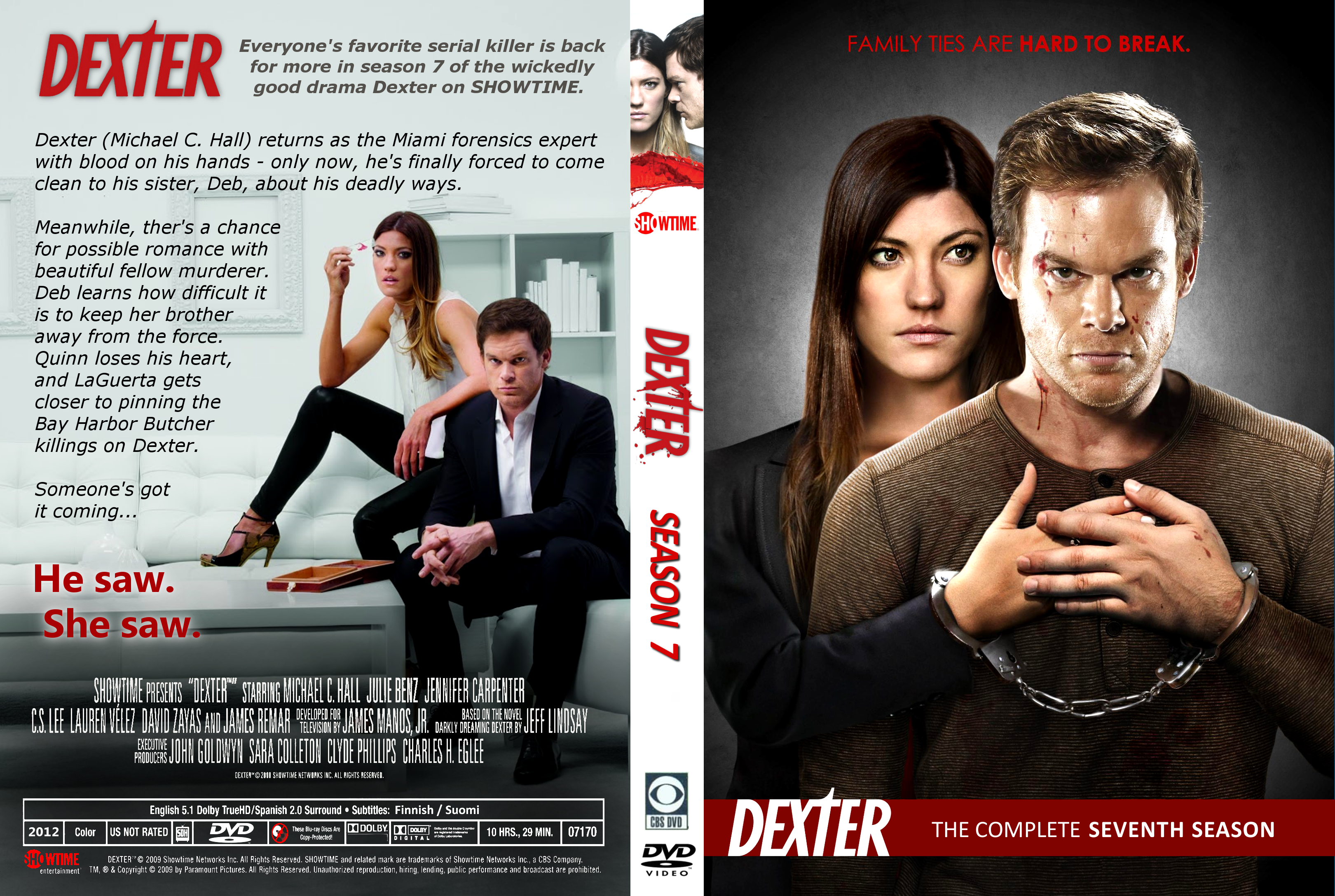 dexter final season dvd cover