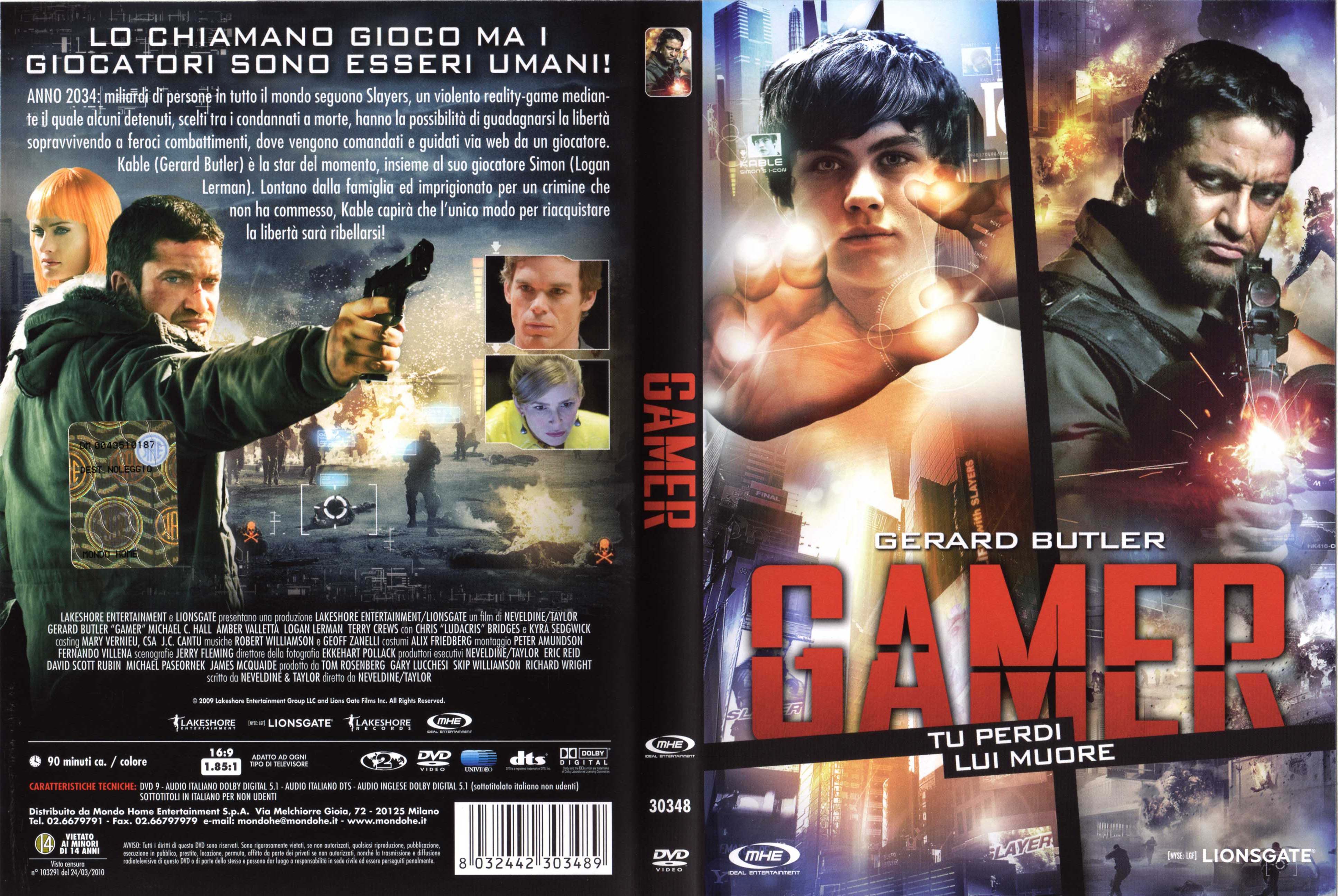 COVERS.BOX.SK ::: gamer (2009) - high quality DVD / Blueray / Movie