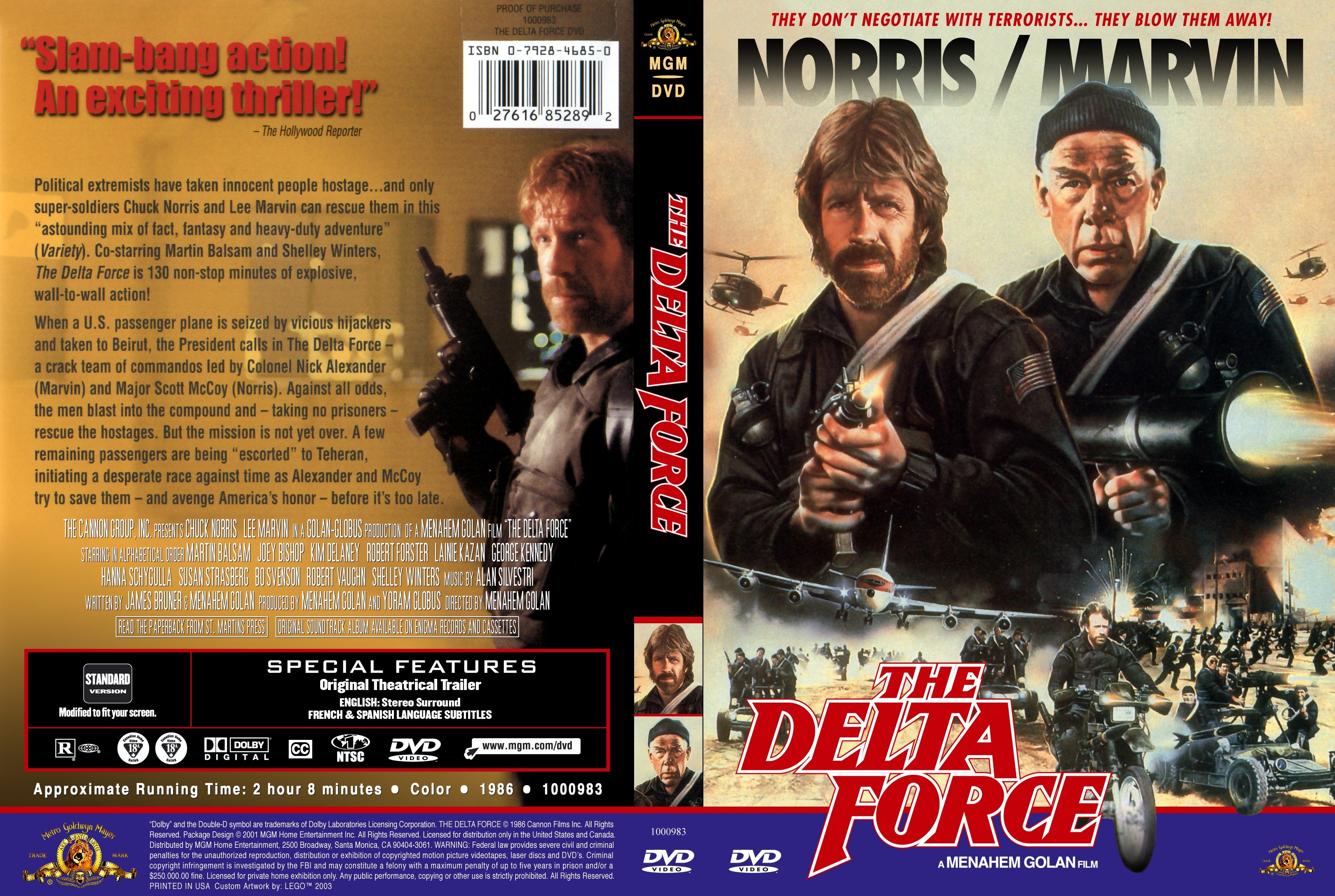 Premisse Zachte voeten Consulaat COVERS.BOX.SK ::: Delta Force 1986 - high quality DVD / Blueray / Movie