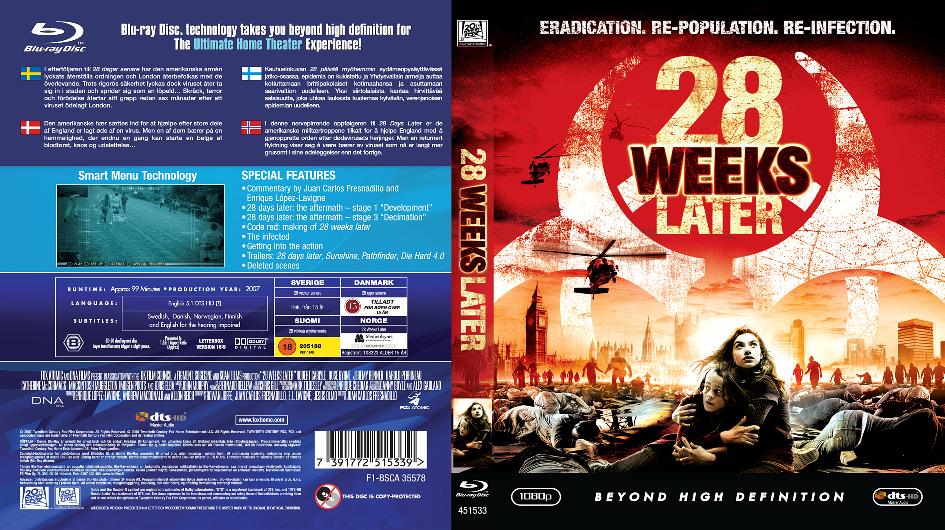 28 weeks later bluray