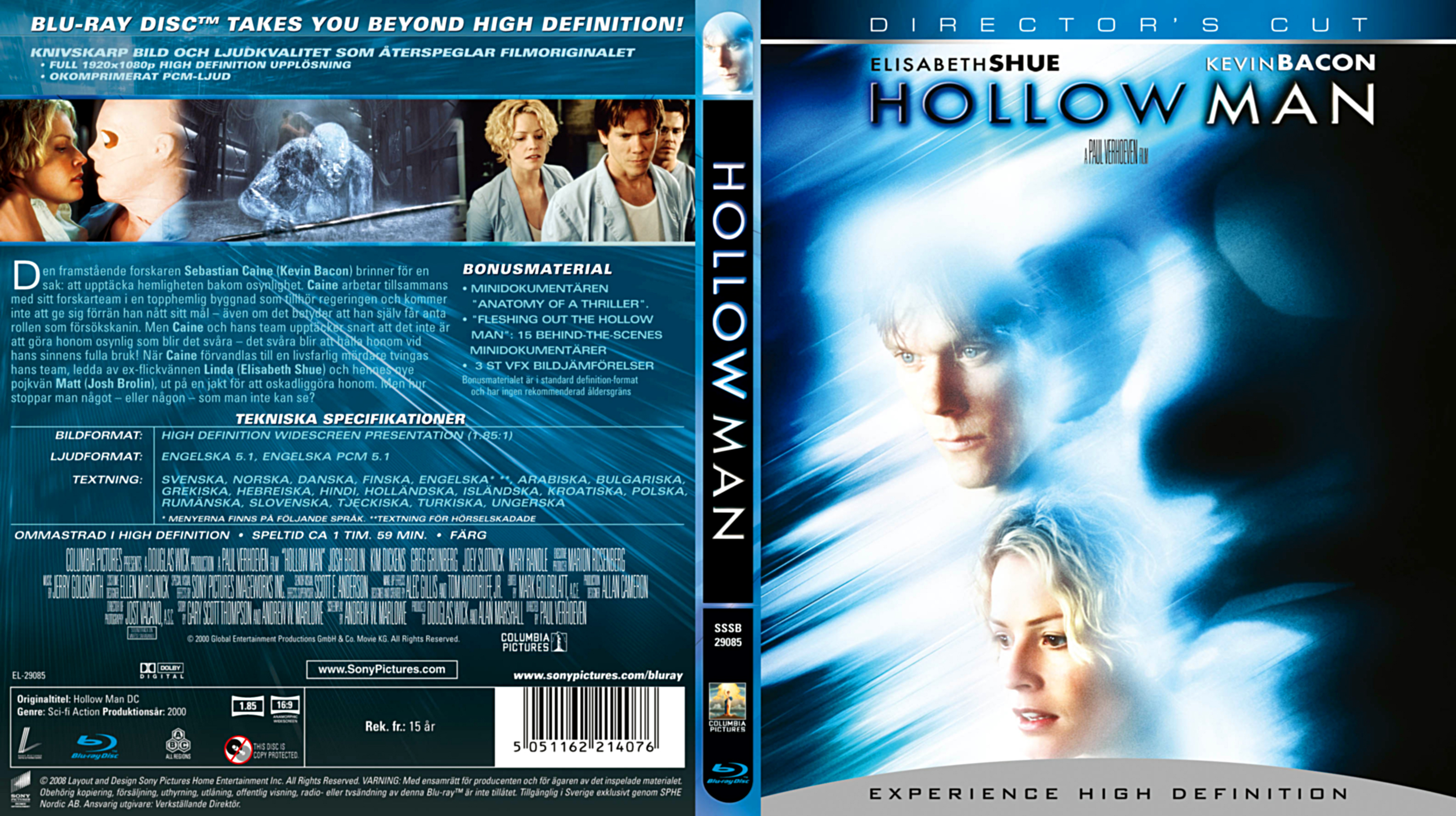 COVERS.BOX.SK ::: Hollow Man (Blu-Ray) - 2000 - high quality DVD ...