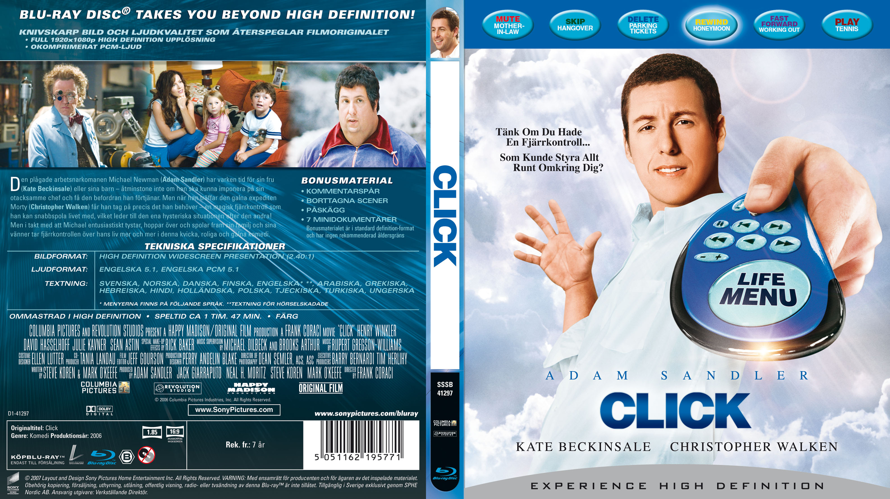 Click (Blu-Ray) - 2006 - front back.
