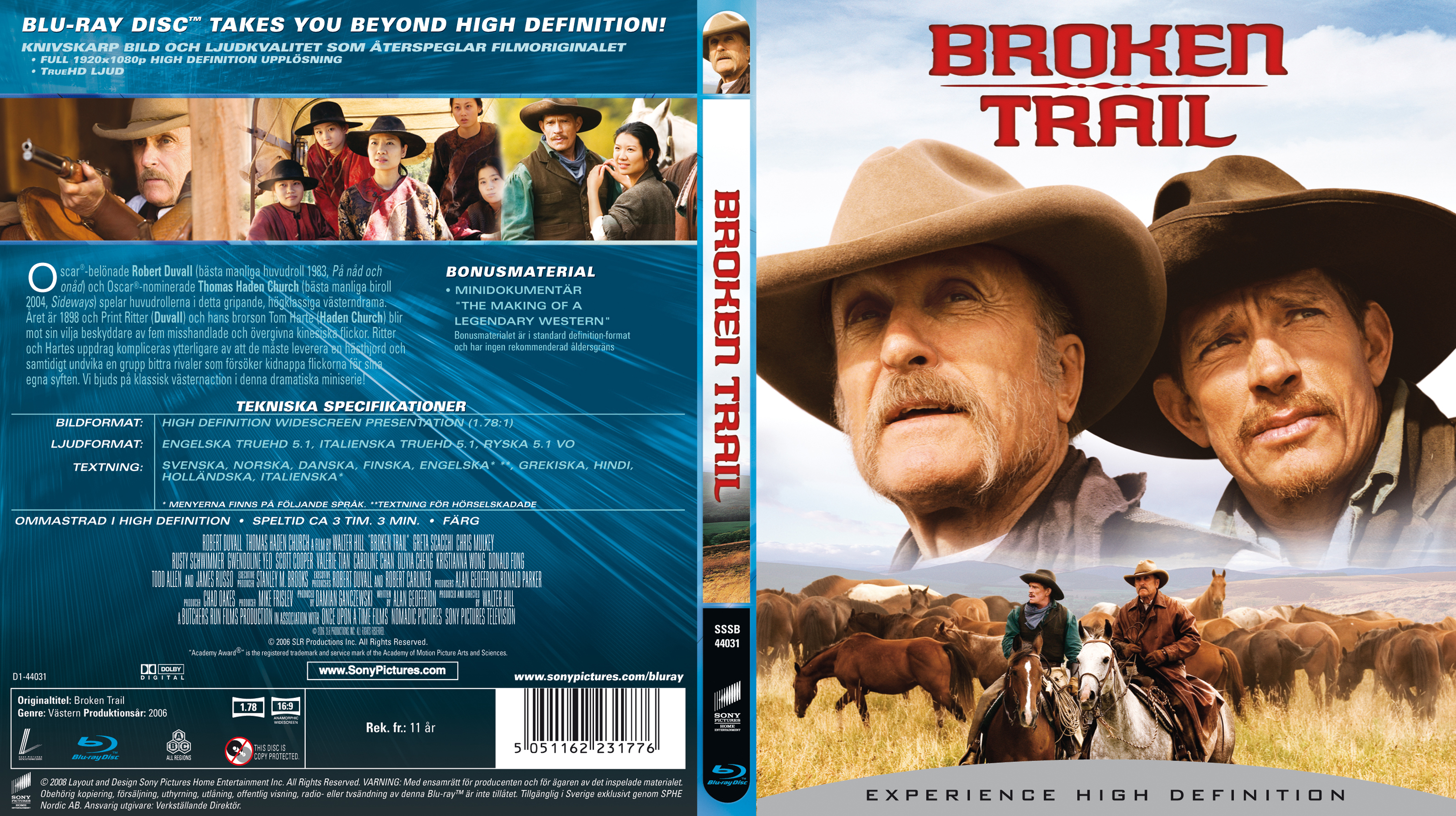 Прерванный путь 2. Broken Trail (2006). Broken Trail 2006 poster.