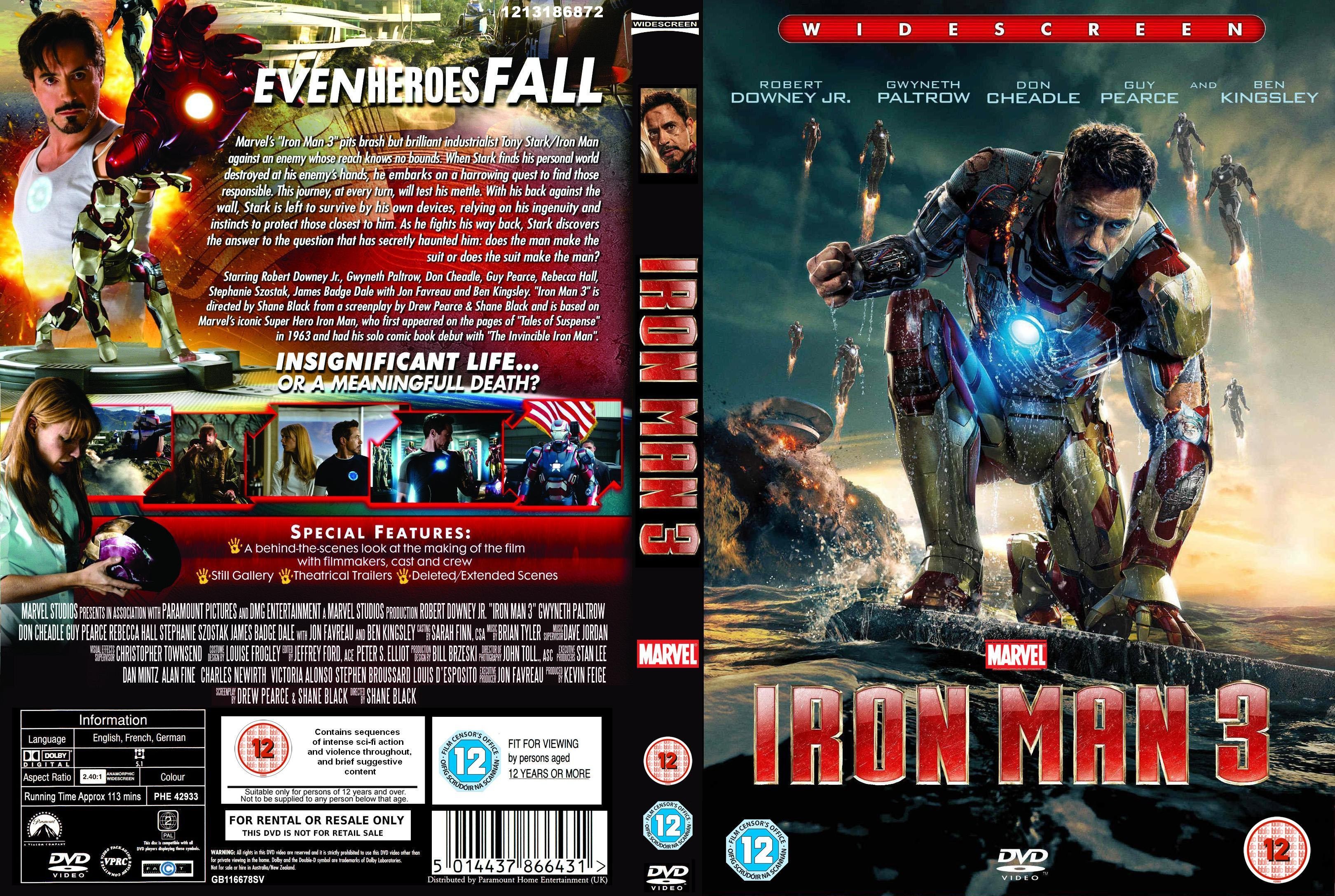 Iron man 3 pelicula completa audio latino