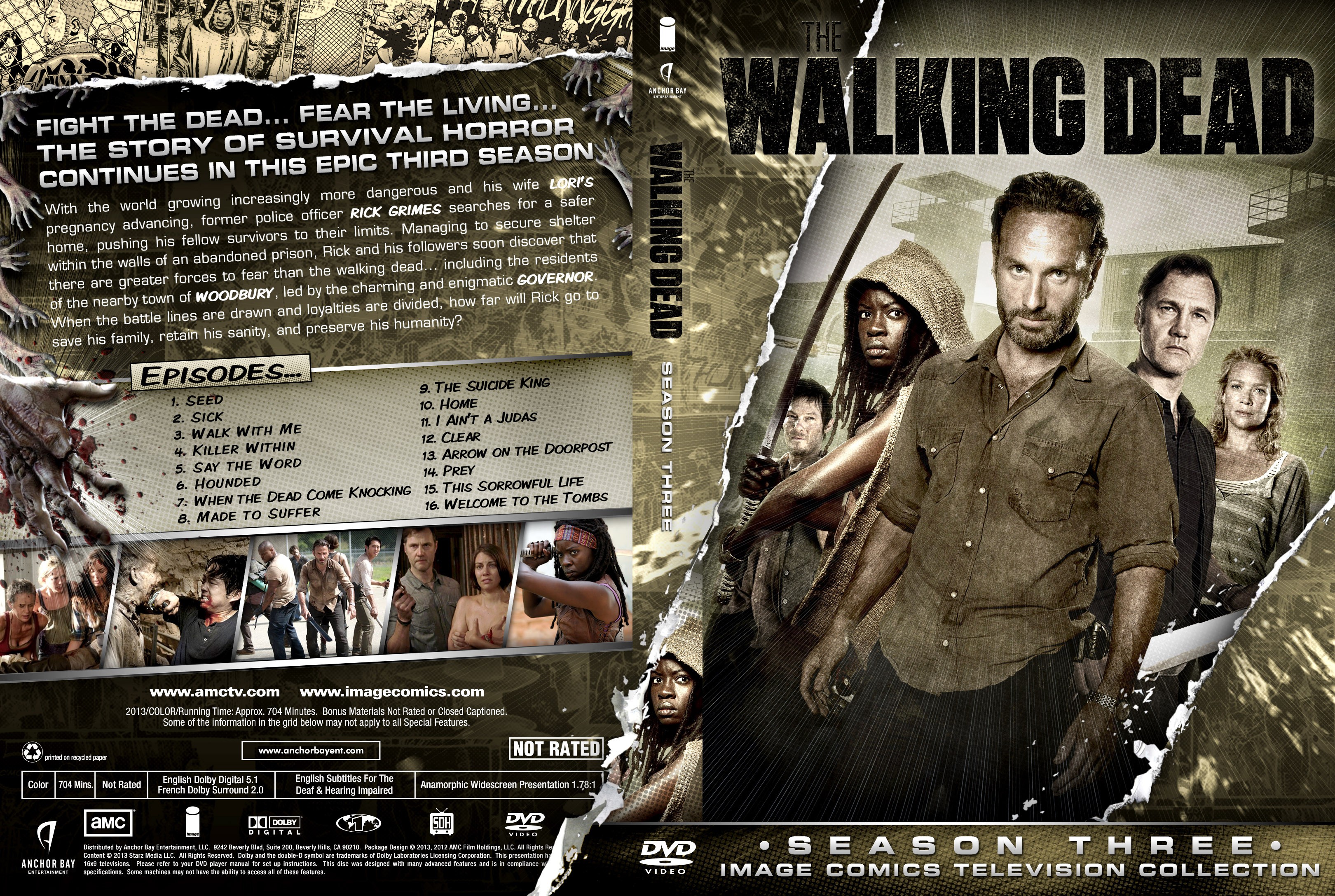 The Walking Dead Season 3 Dvd