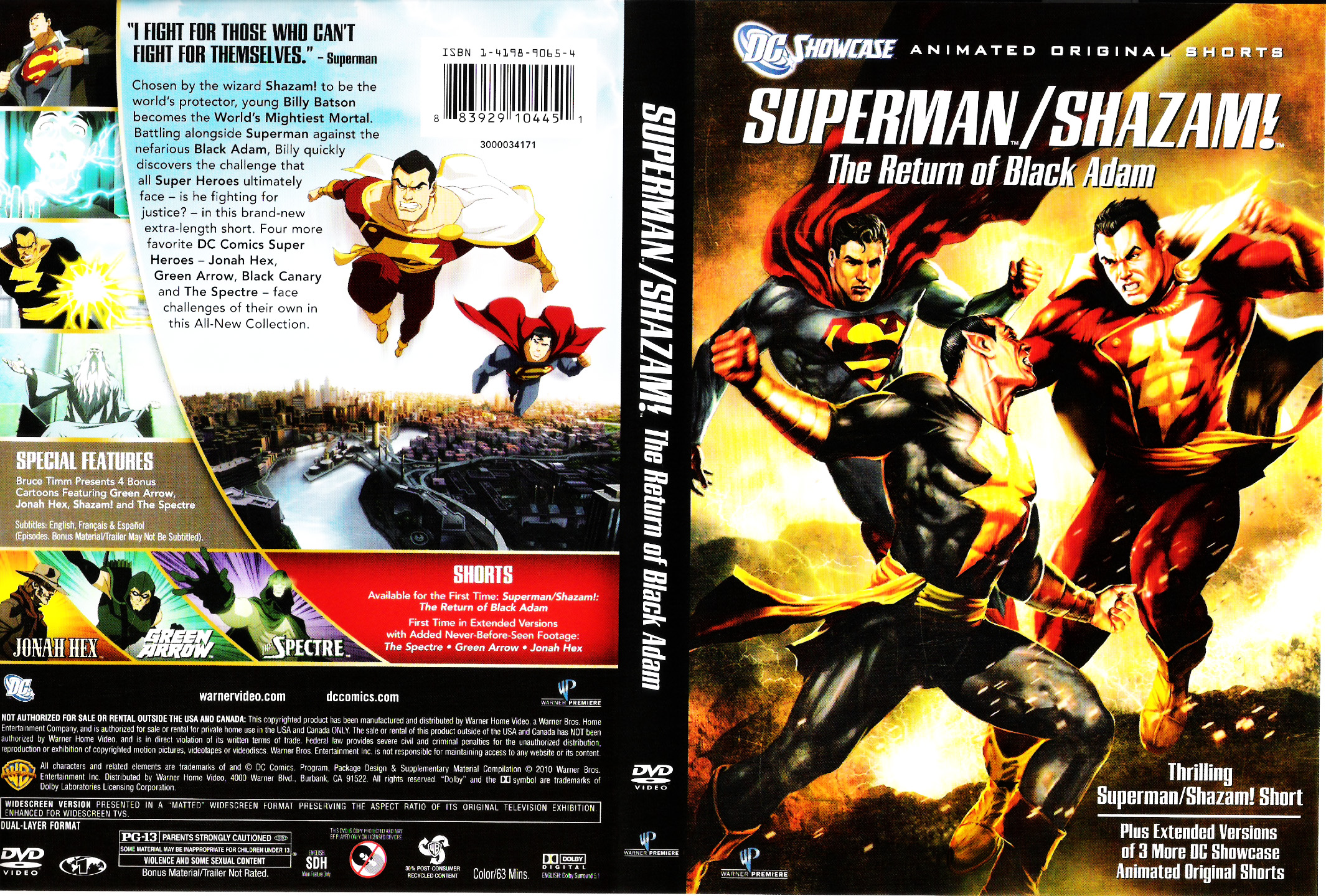 Superman/Shazam! The Return of Black Adam, Full Movie