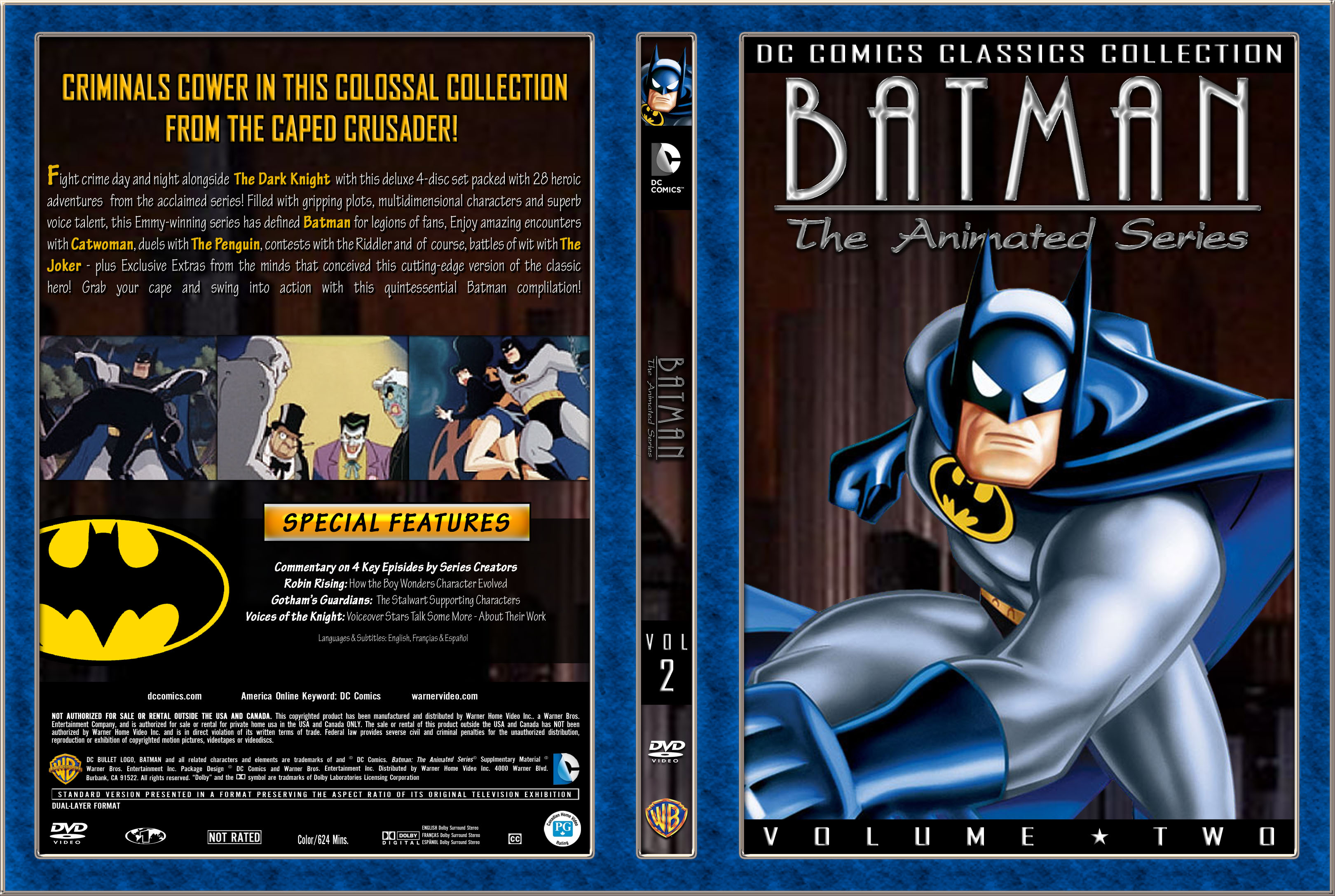  ::: Batman: The Animated Series Volume 2 - high quality DVD /  Blueray / Movie