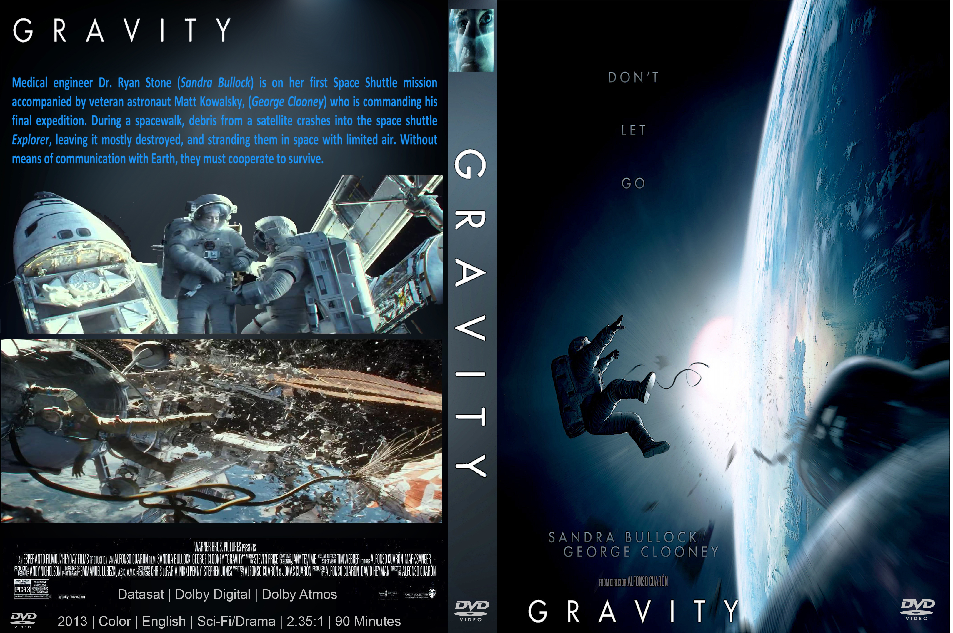 gravity blu ray cover