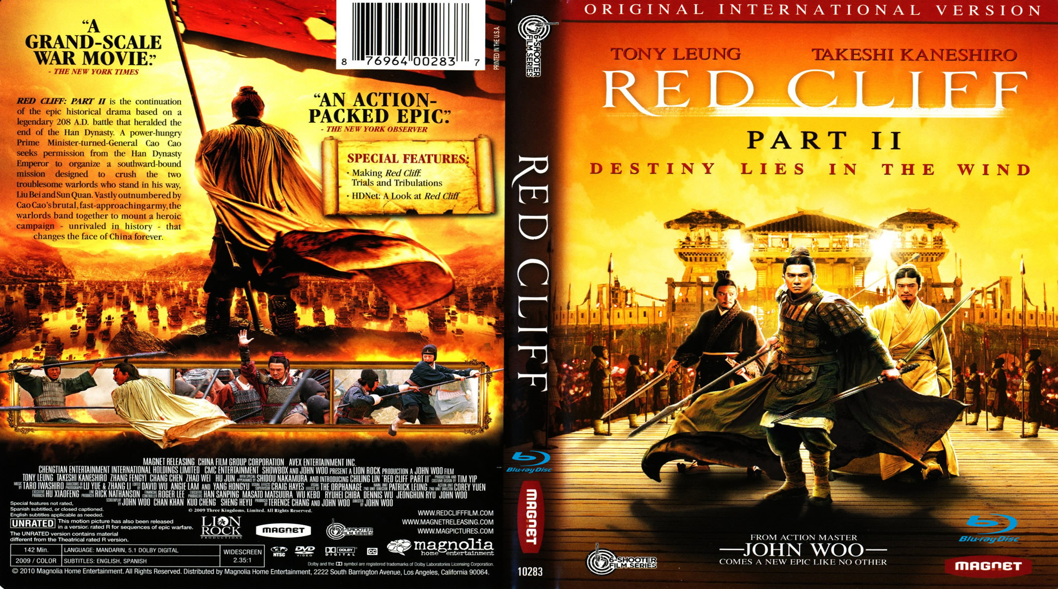 arve Monograph Manners COVERS.BOX.SK ::: Red Cliff Part 2 (2009) - high quality DVD / Blueray /  Movie