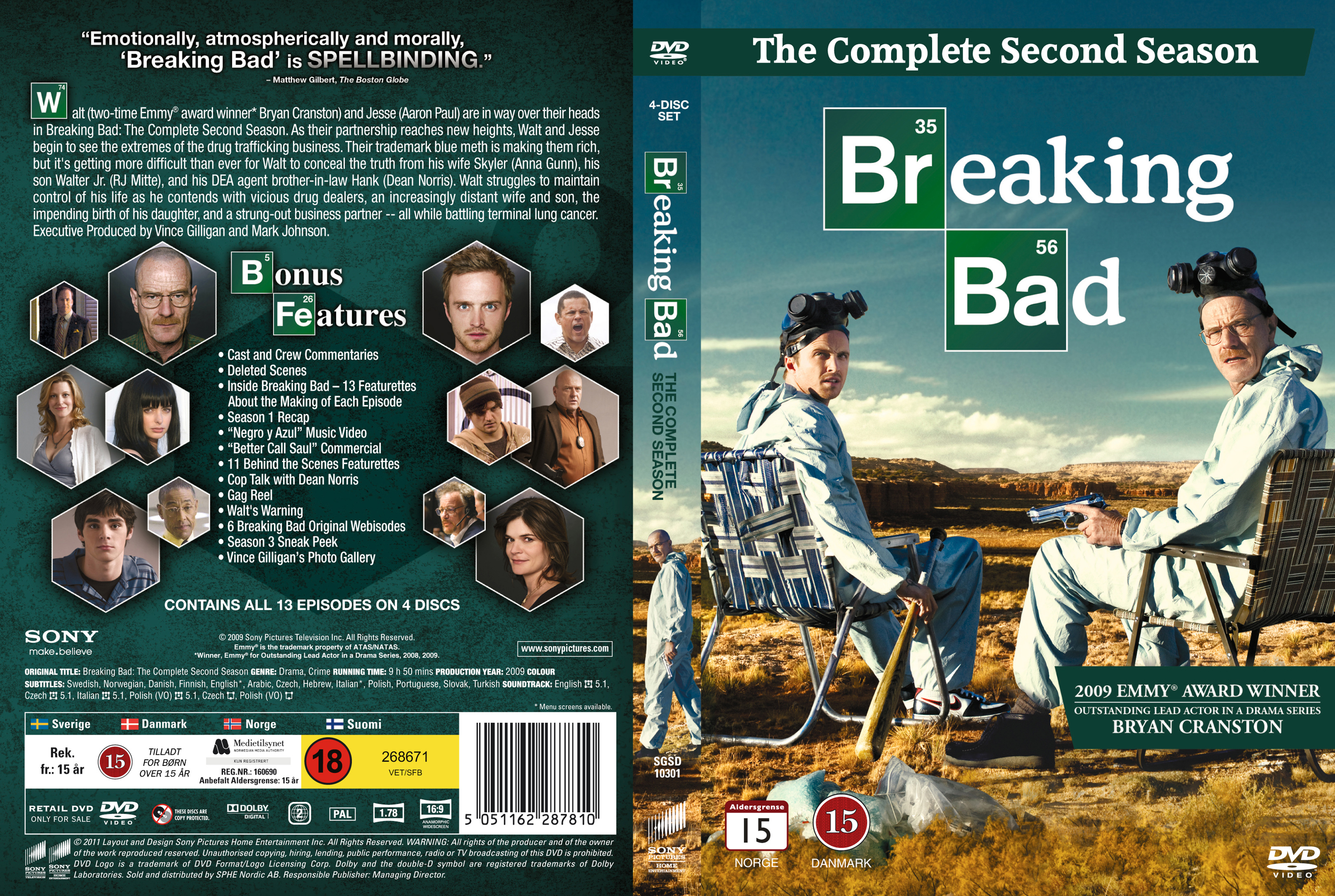 breaking bad season 2 dvd