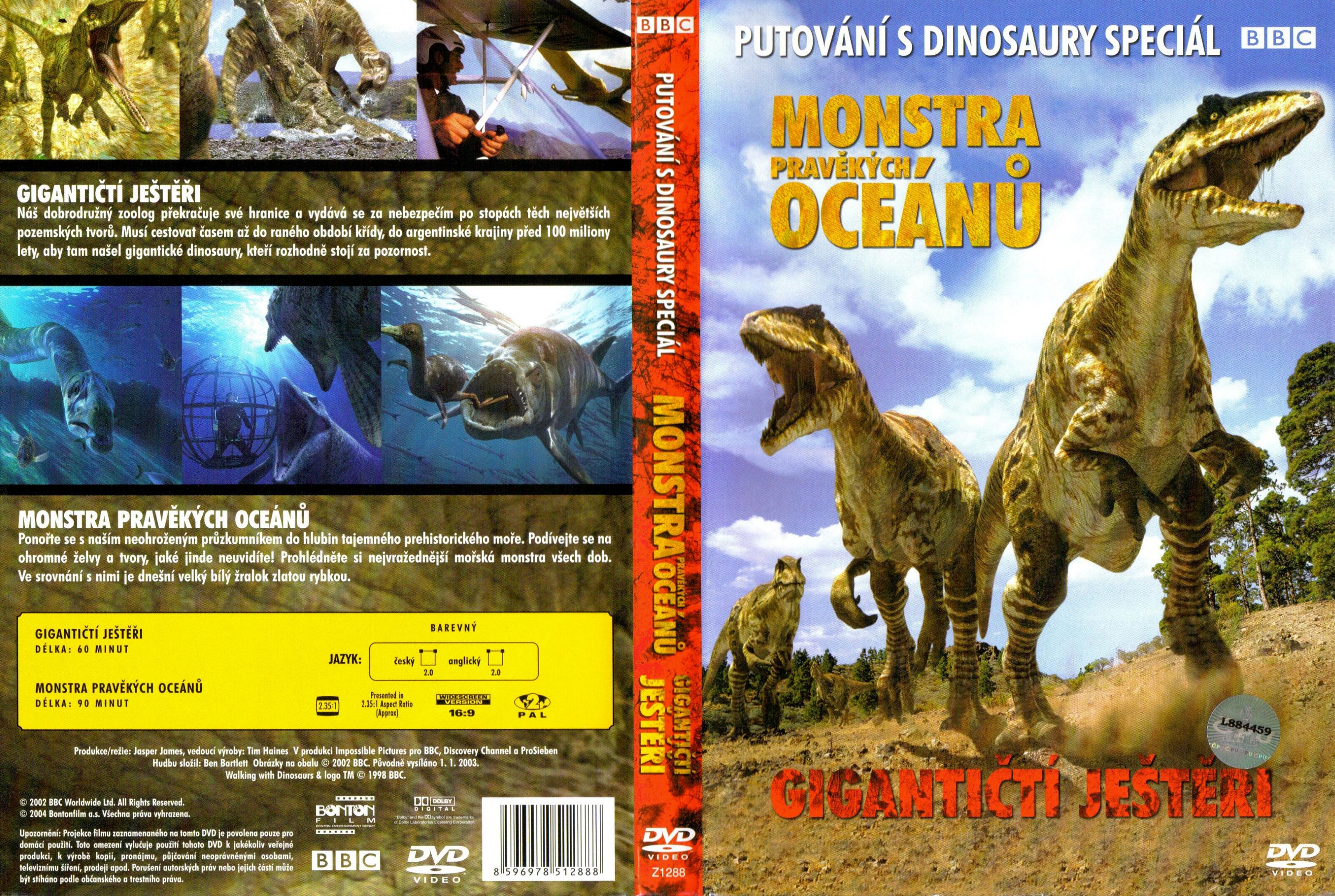 COVERS.BOX.SK Sea Monsters A Walking with Dinosaurs