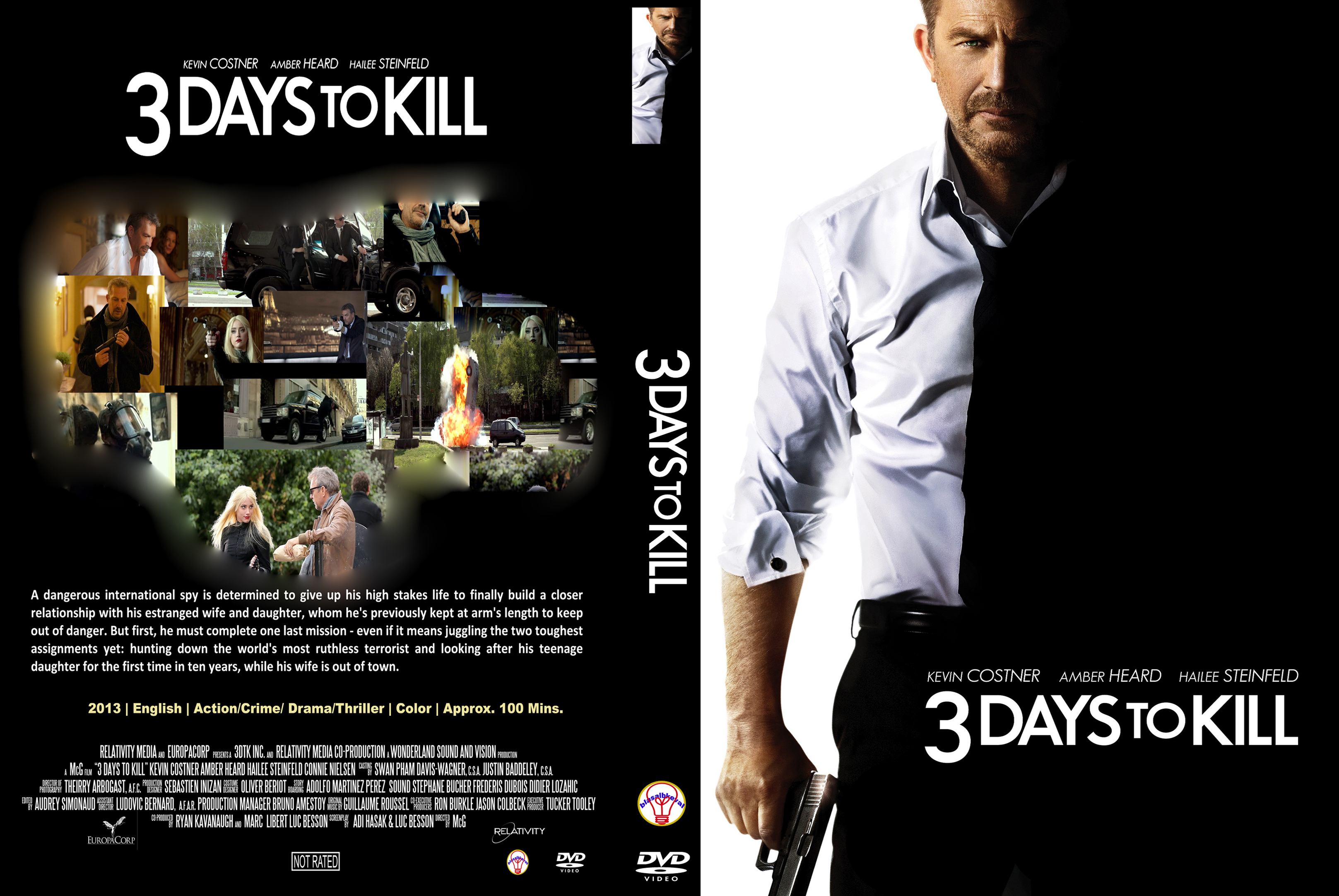 3 Days To Kill Dvd