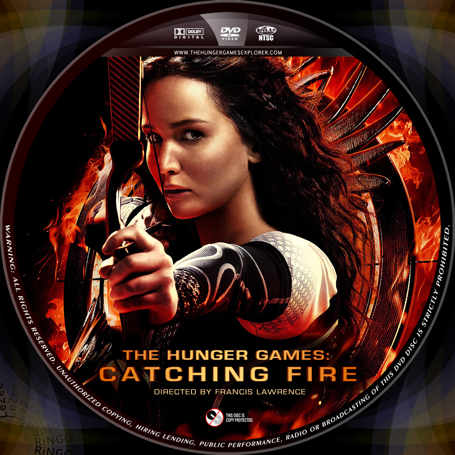 The Hunger Games: Catching Fire - back.