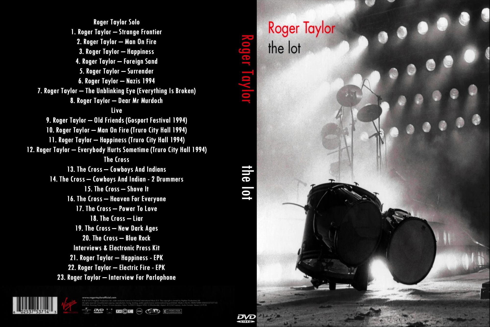 COVERS.BOX.SK ::: Roger Taylor - The Lot (2013) - high quality DVD 