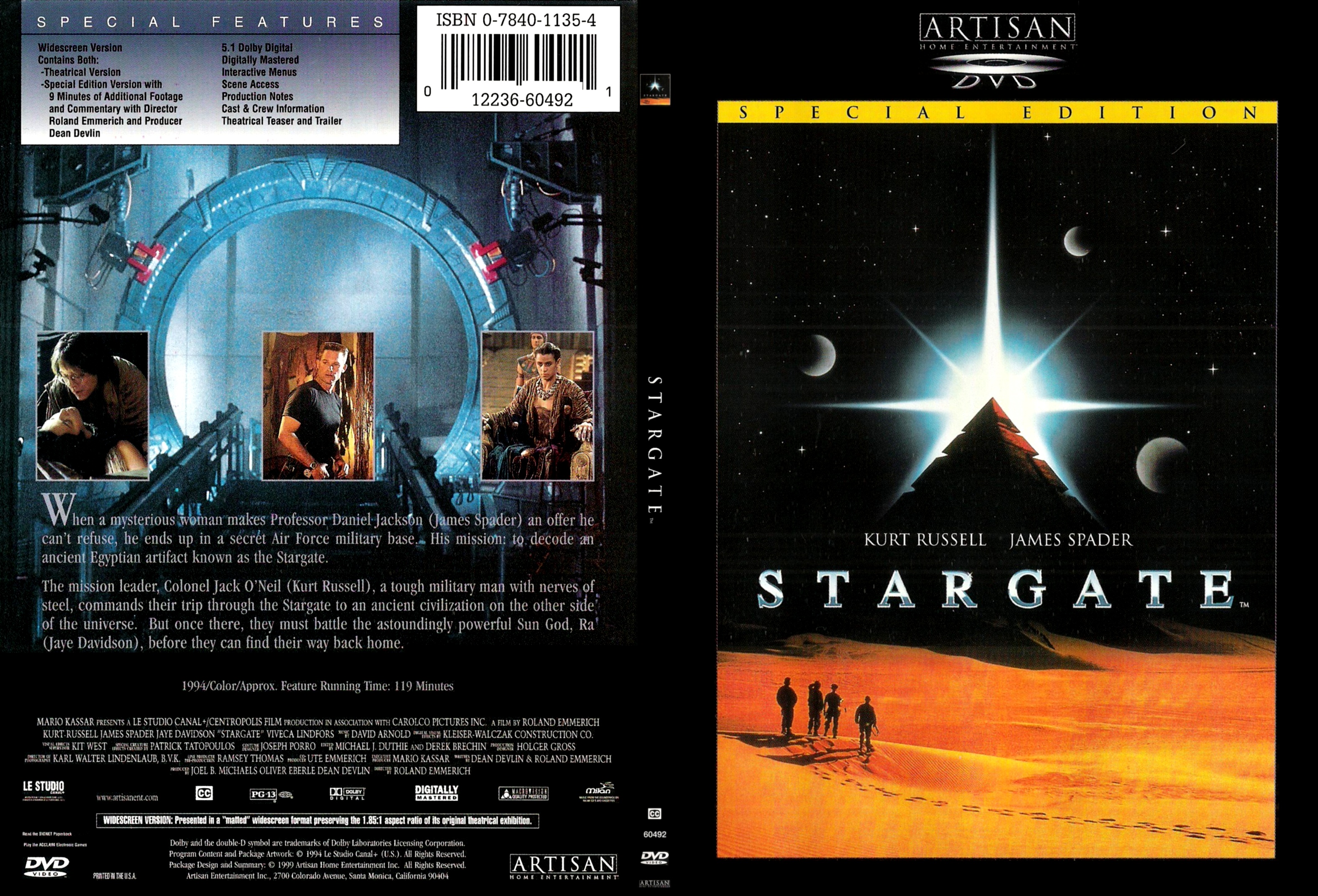 Stargate Dvd Box