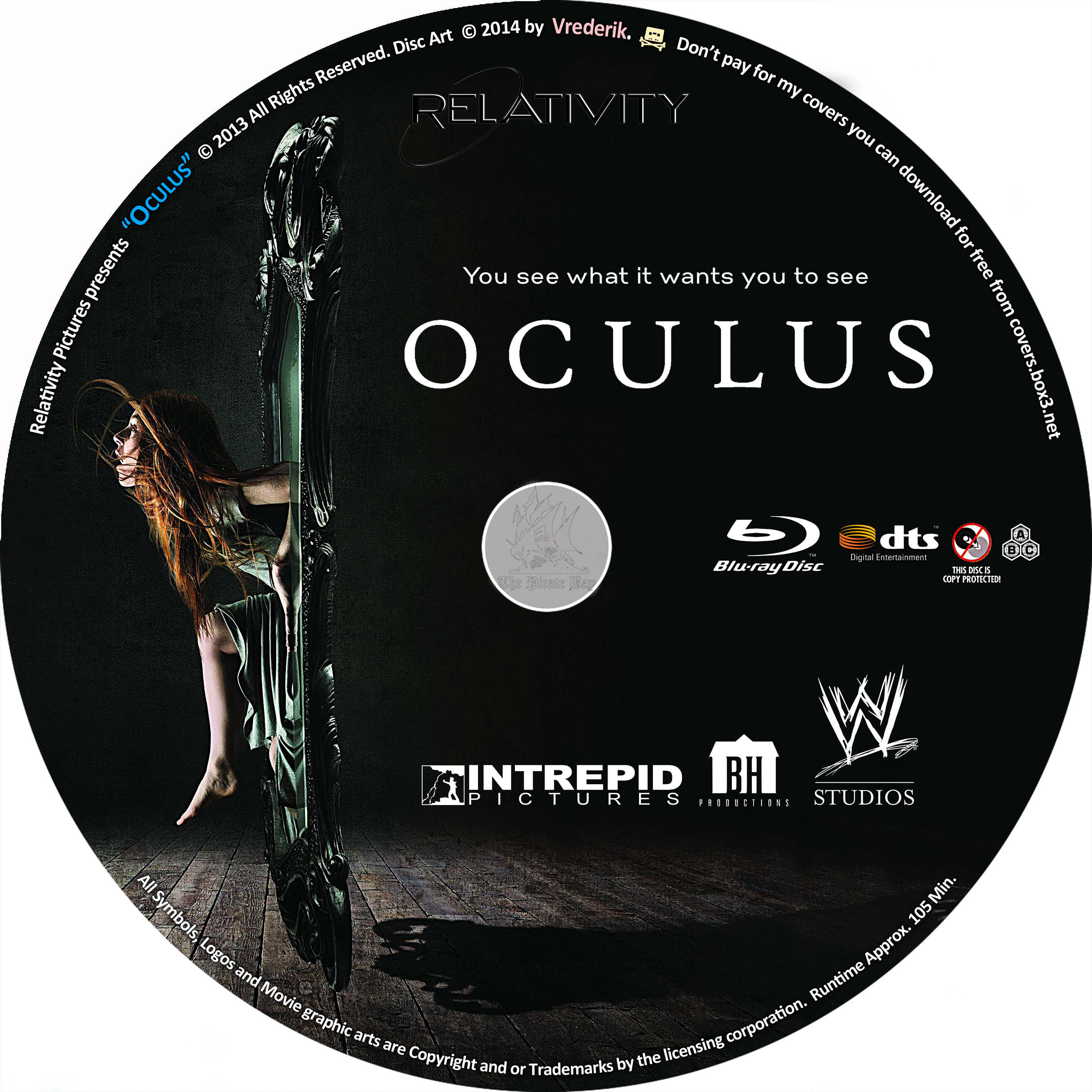oculus blu ray cover