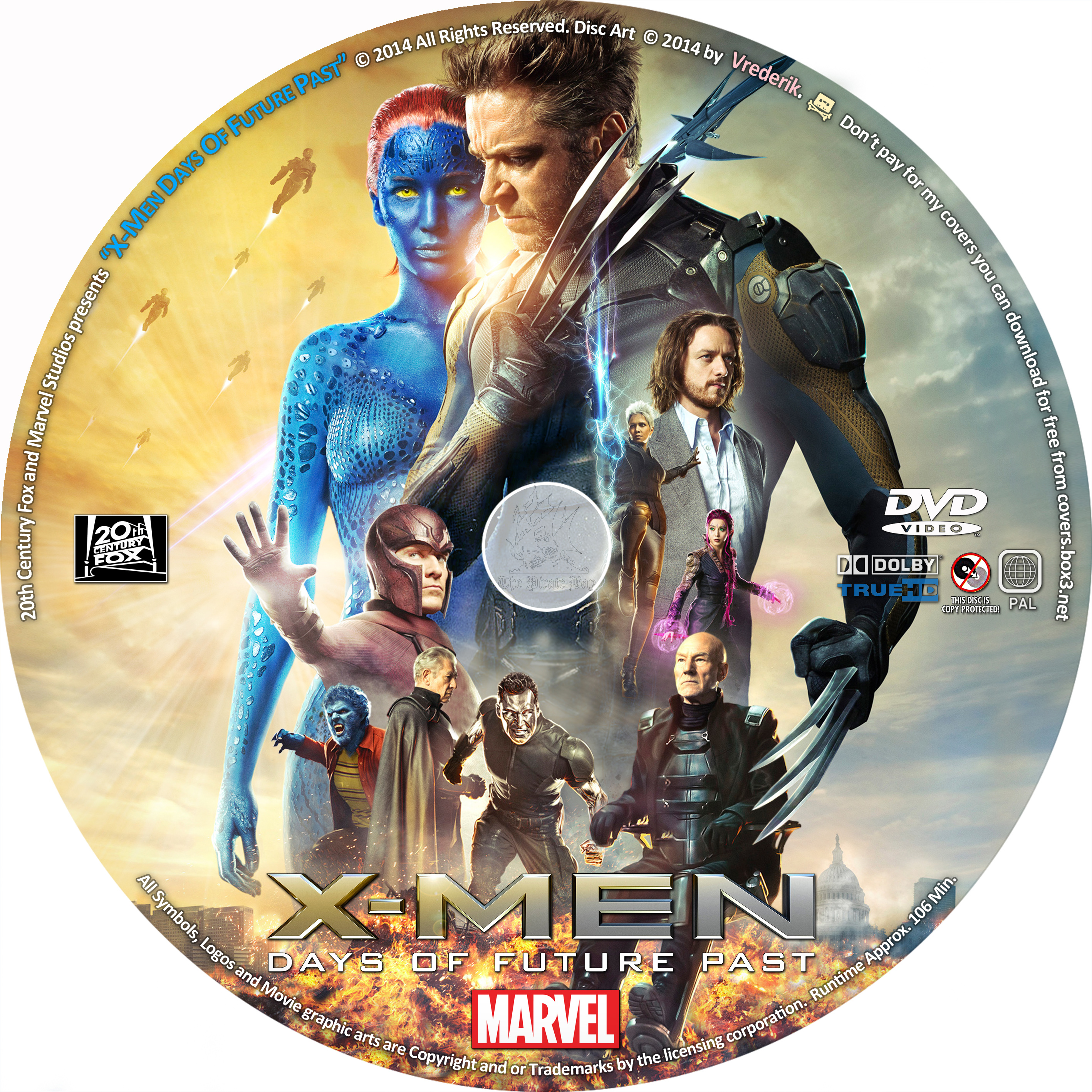 Covers Box Sk X Men Days Of Future Past 14 High Quality Dvd Blueray Movie