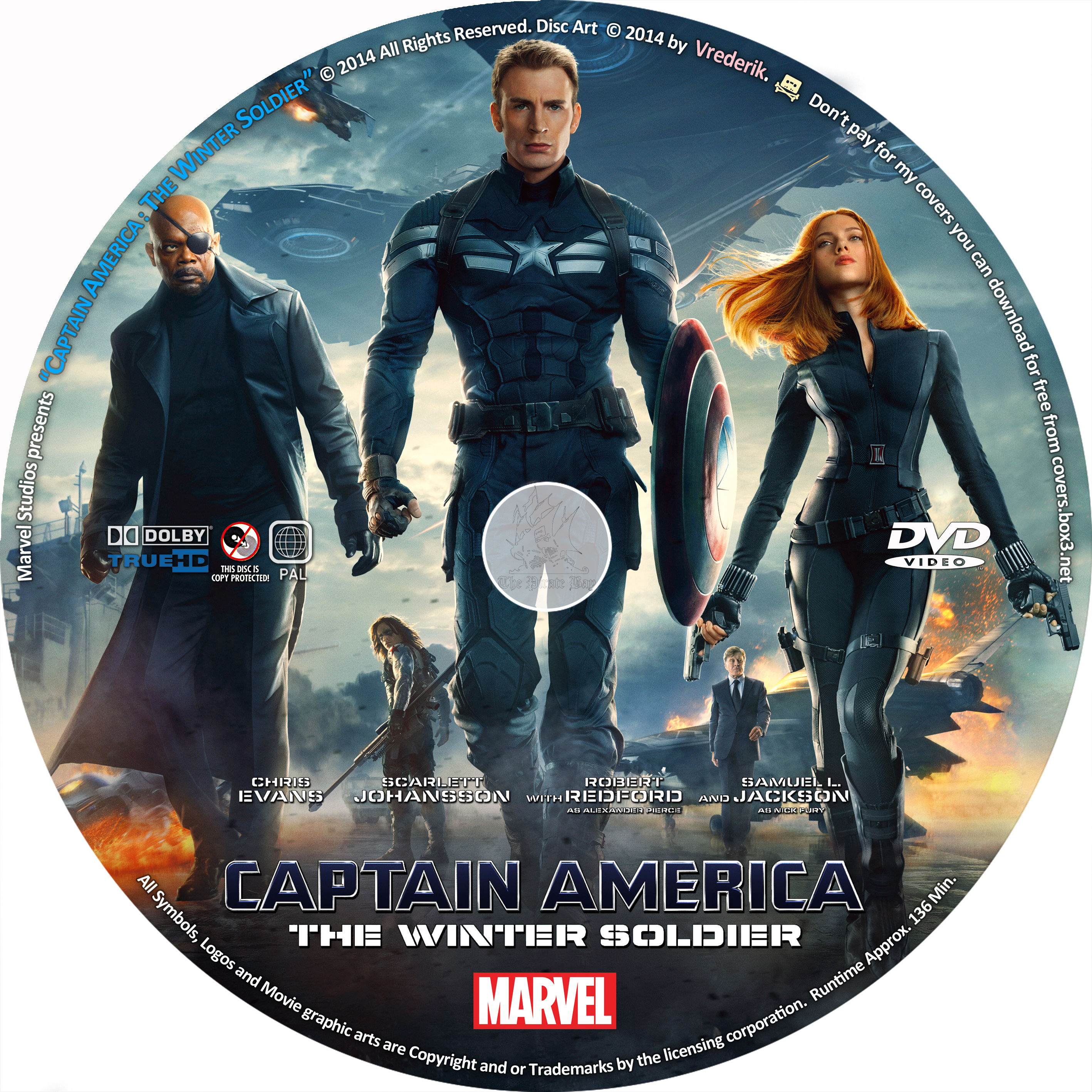 Captain America: The Winter Soldier (DVD) 