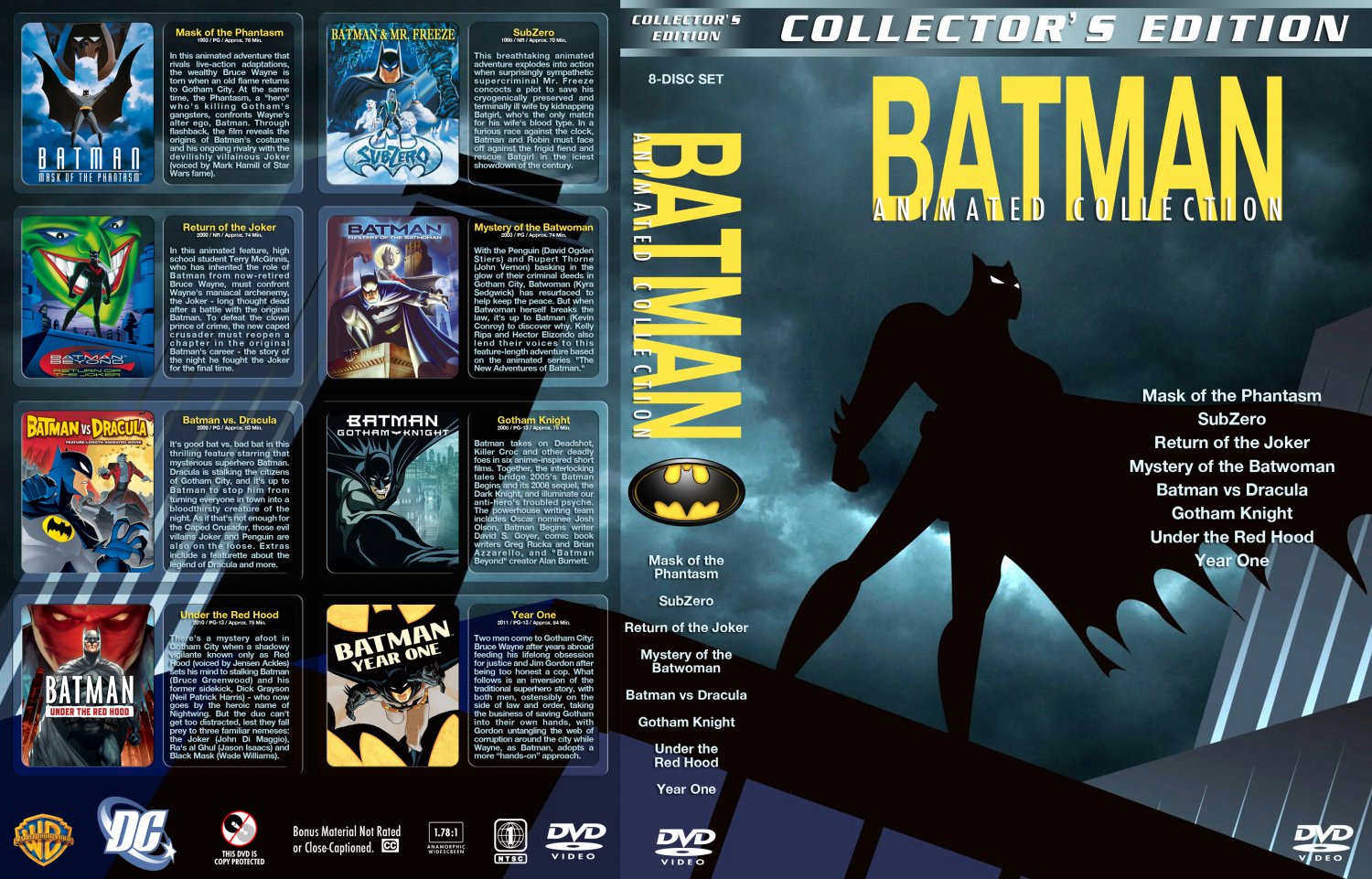 14+ Batman animated movies in hindi information