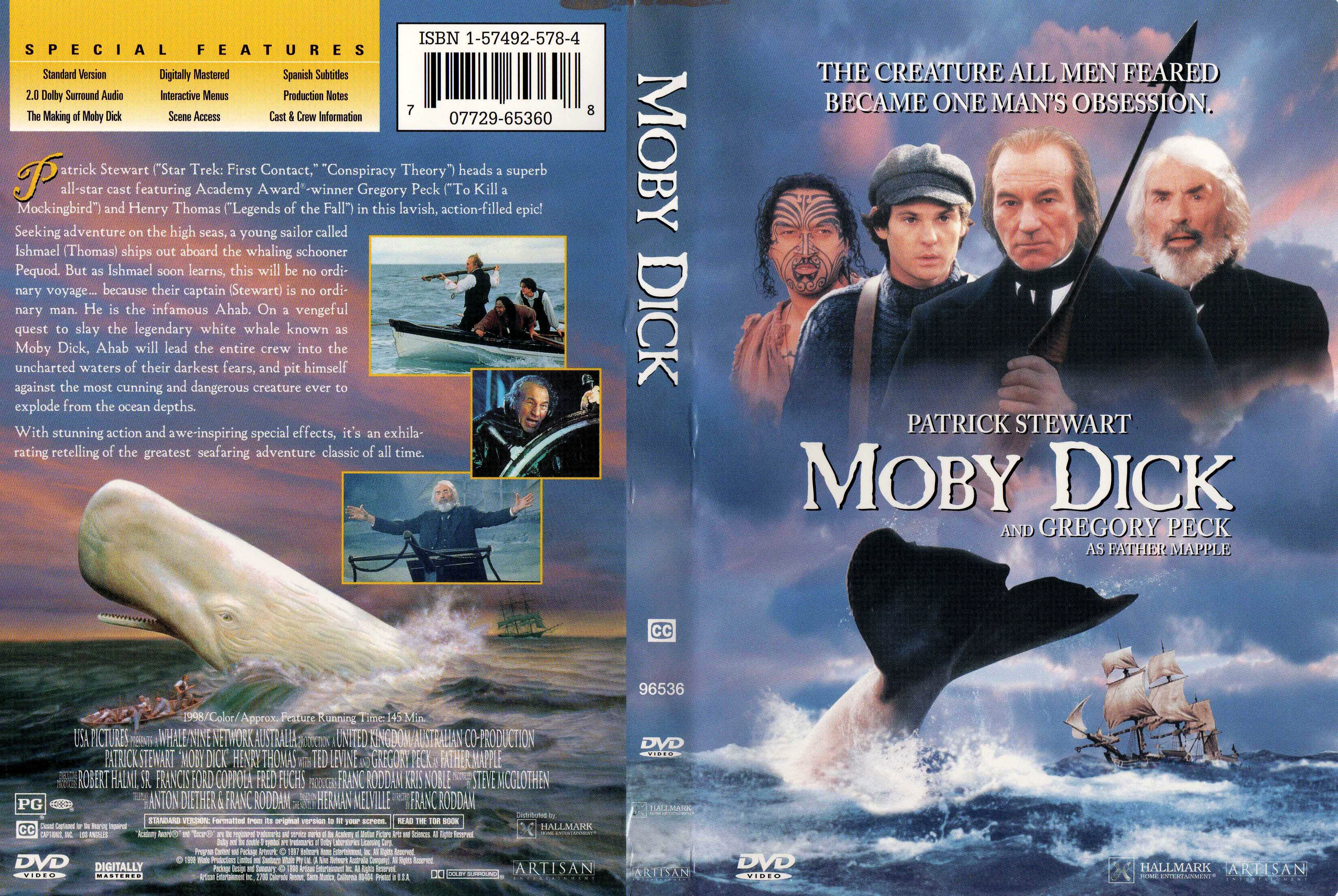 Moby dick movie produced by