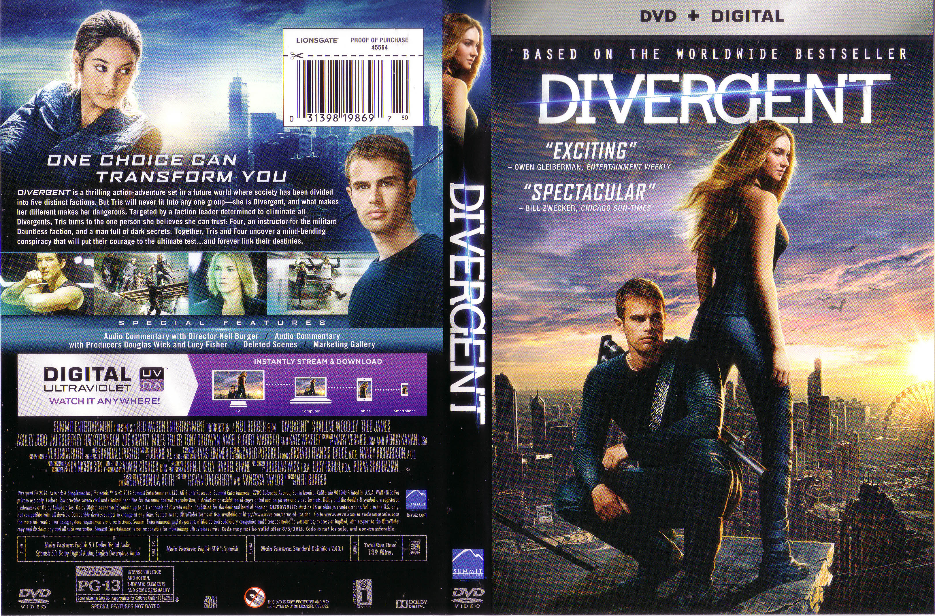 Divergent Dvd Poster