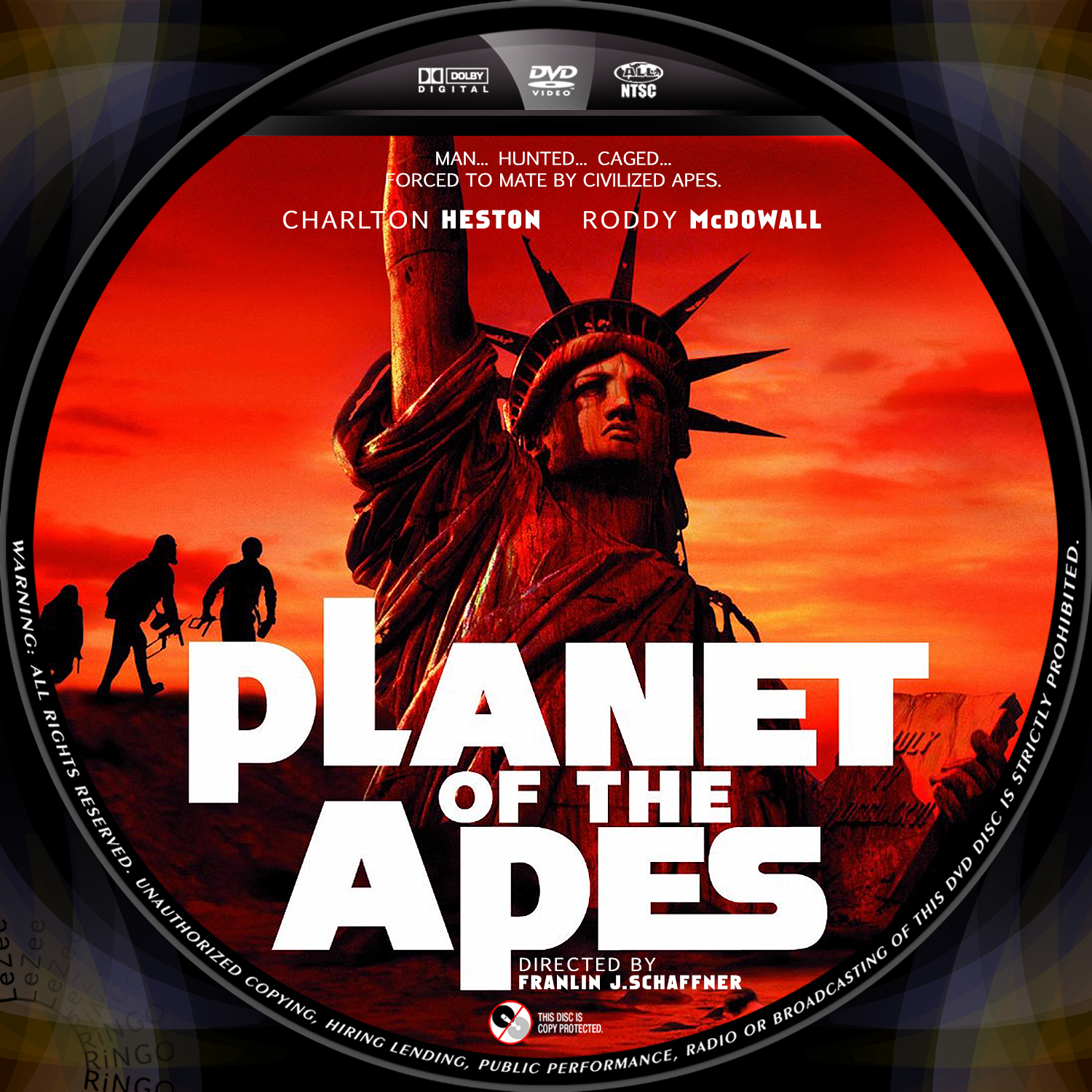 COVERS.BOX.SK ::: Planet of the Apes (1968) - high quality DVD ...