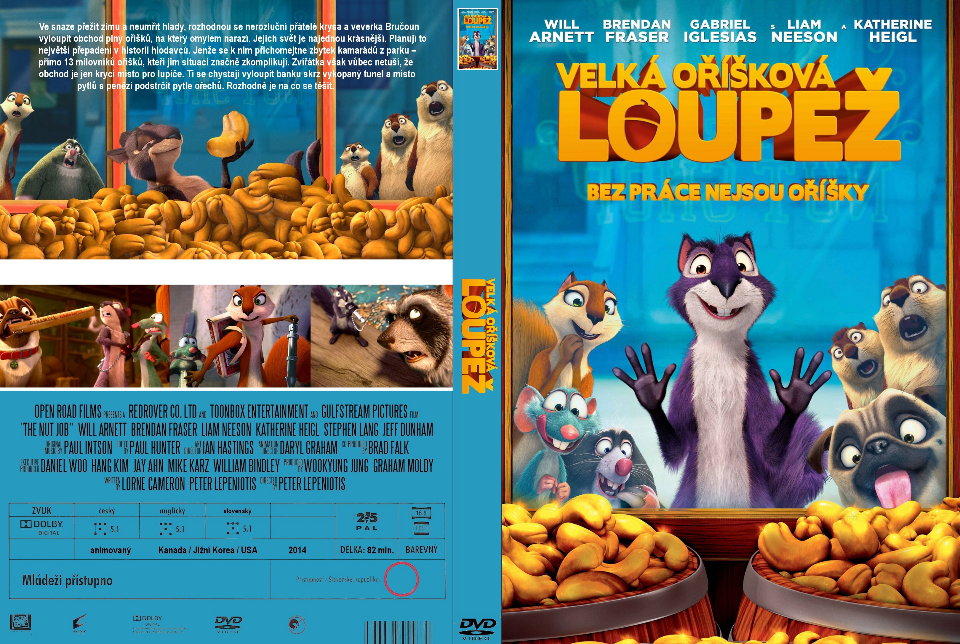 The Nut Job (2014) - front back.