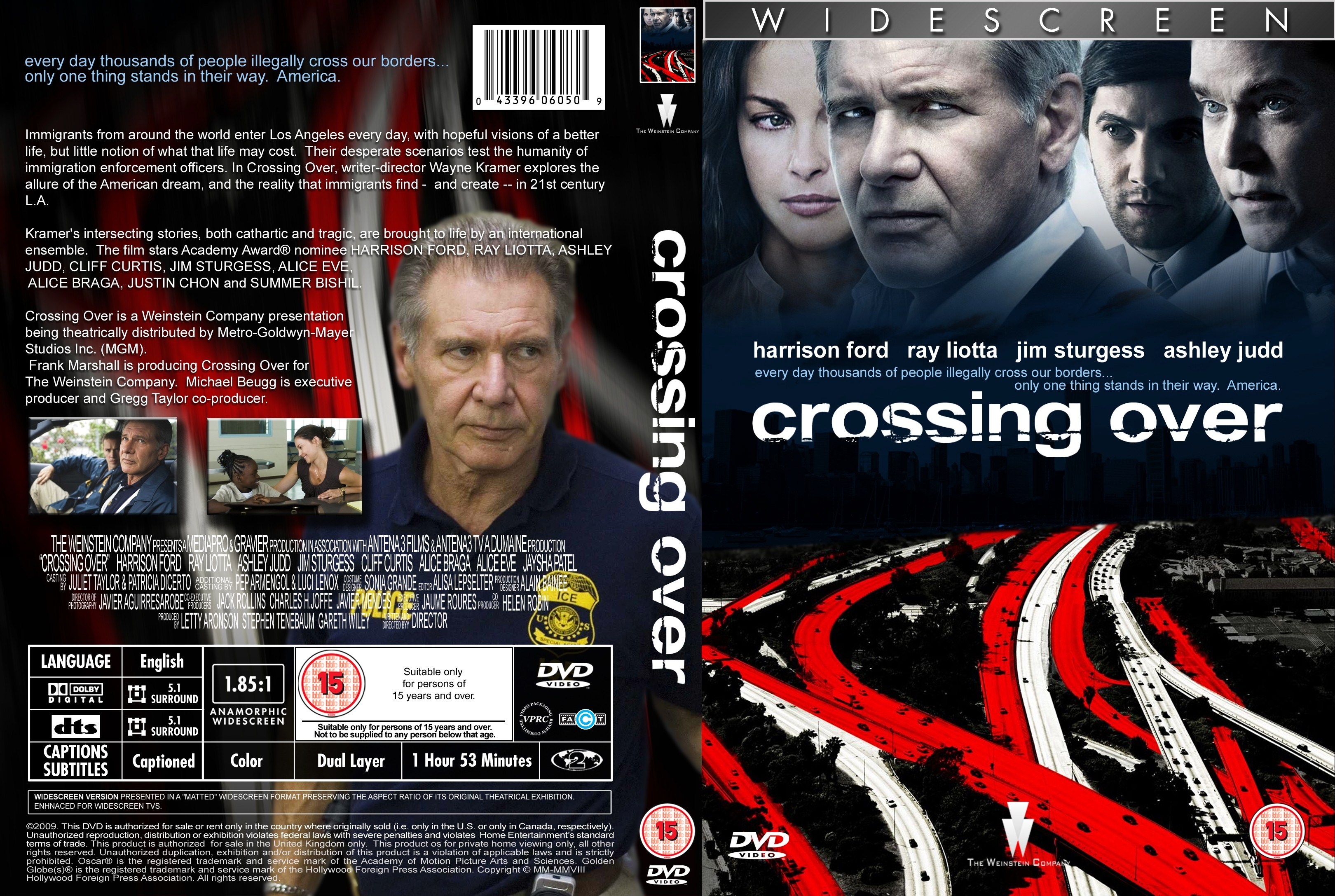 Coversboxsk Crossing Over 2009 - High Quality Dvd Blueray Movie