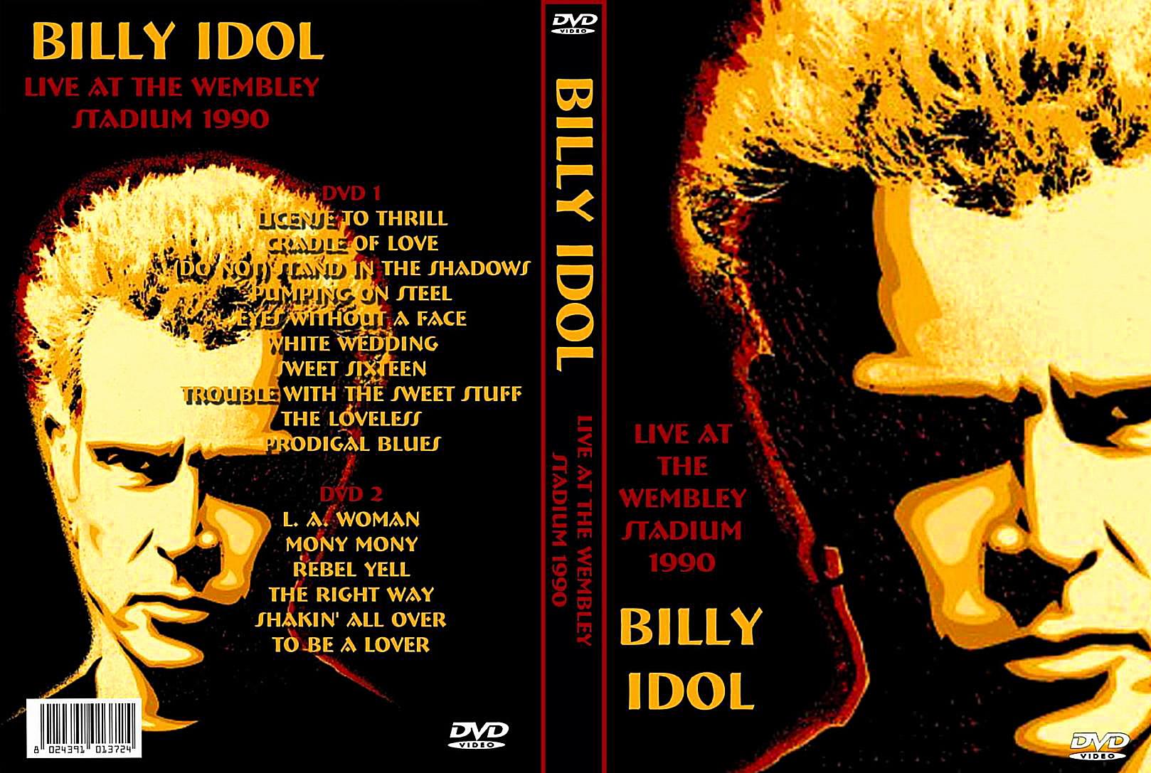 COVERS.BOX.SK ::: Billy Idol - Live At The Wembley Stadium 1990