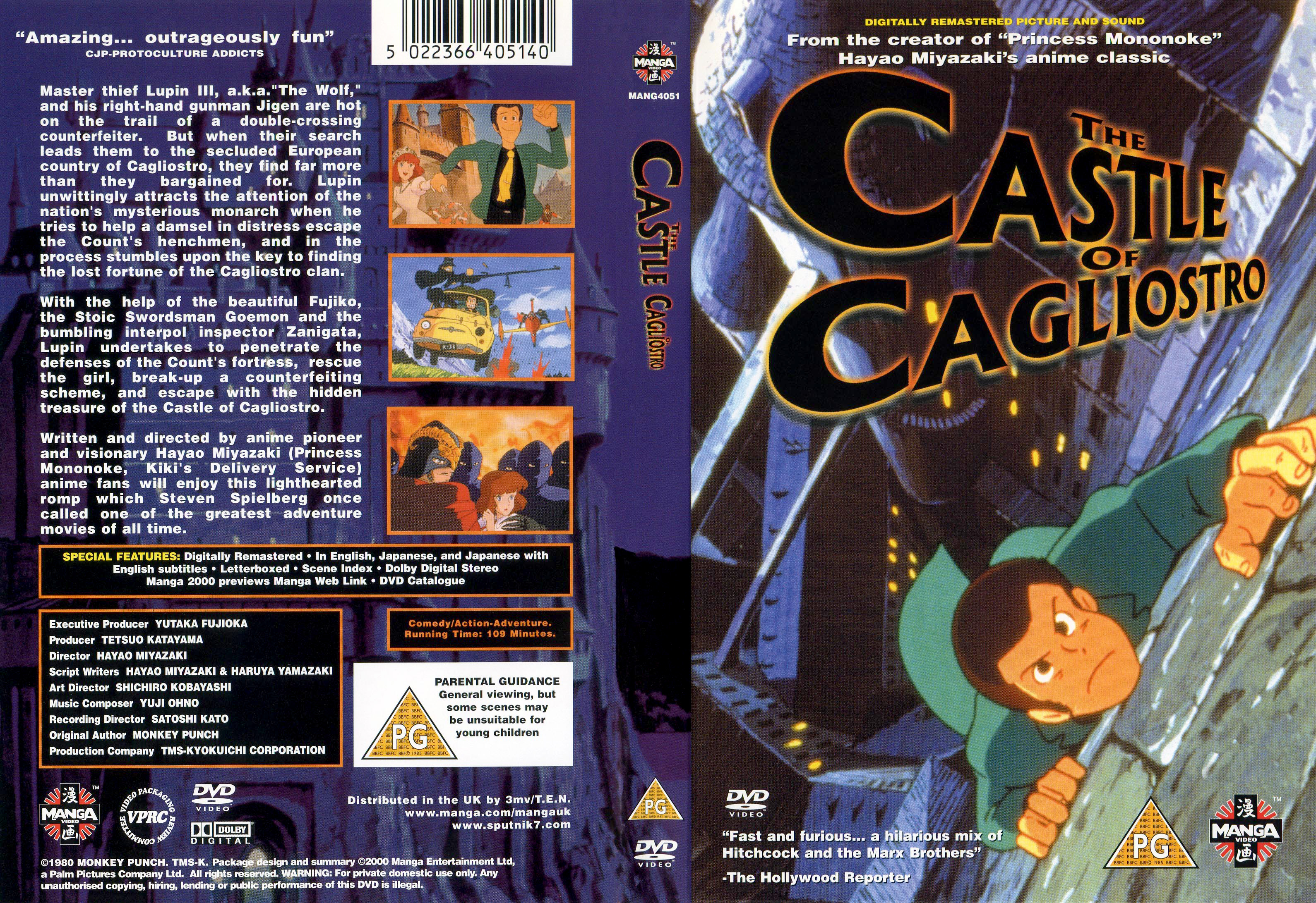 COVERS.BOX.SK ::: Lupin III: The Castle of Cagliostro (1979