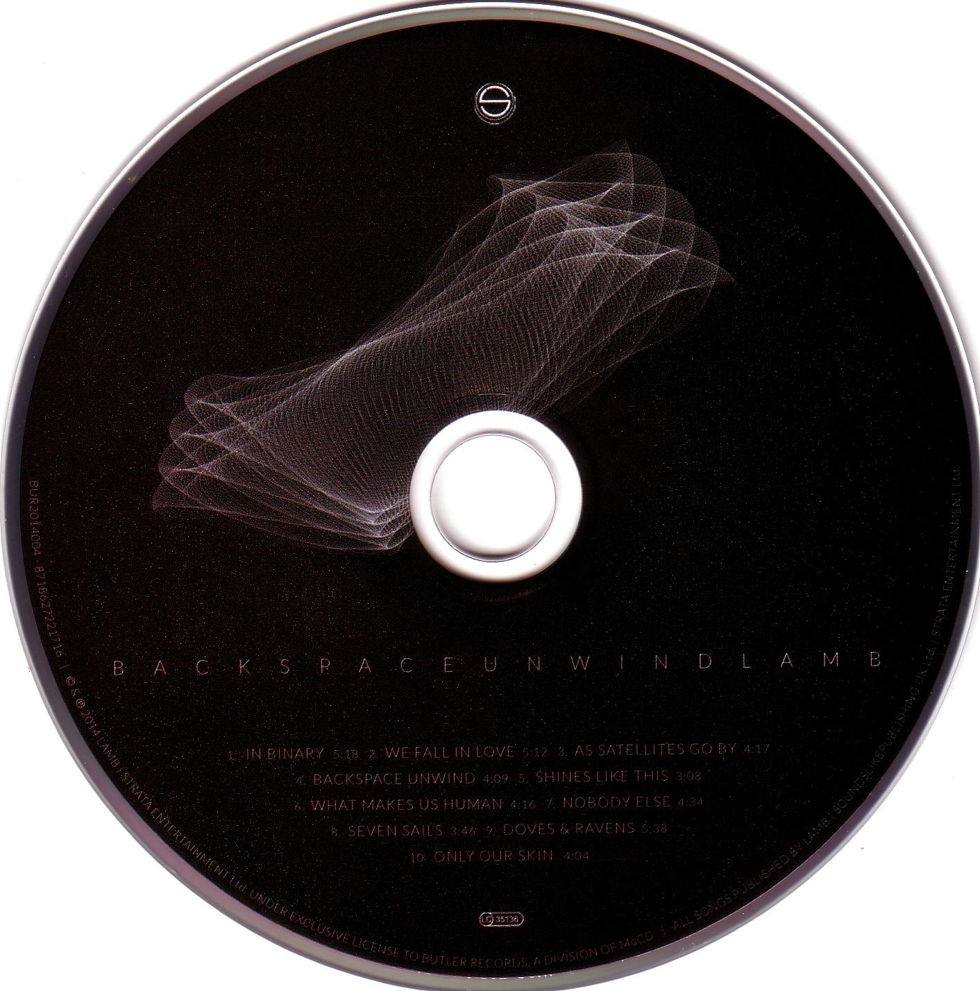 Lamb - Backspace Unwind (2014) - cd.