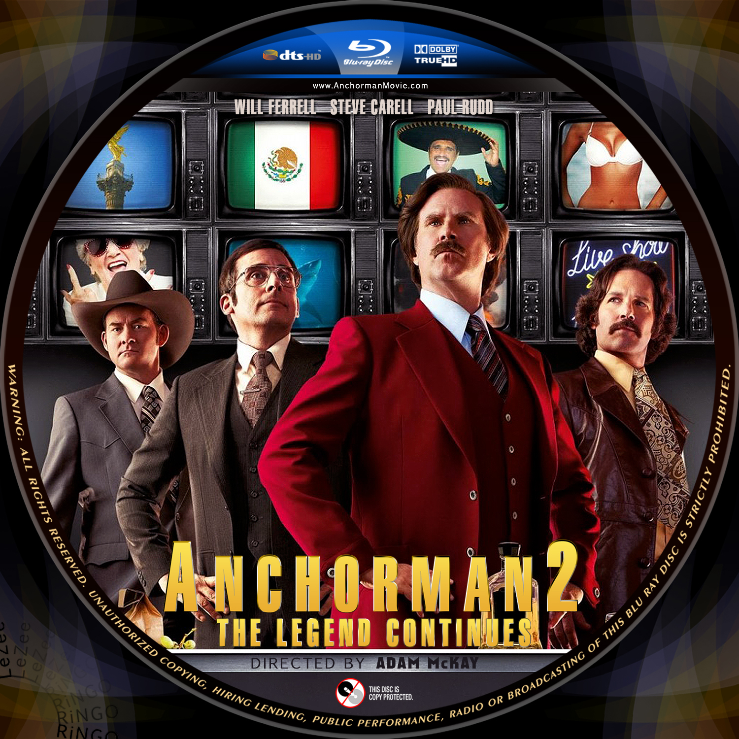 anchorman 2 dvd cover